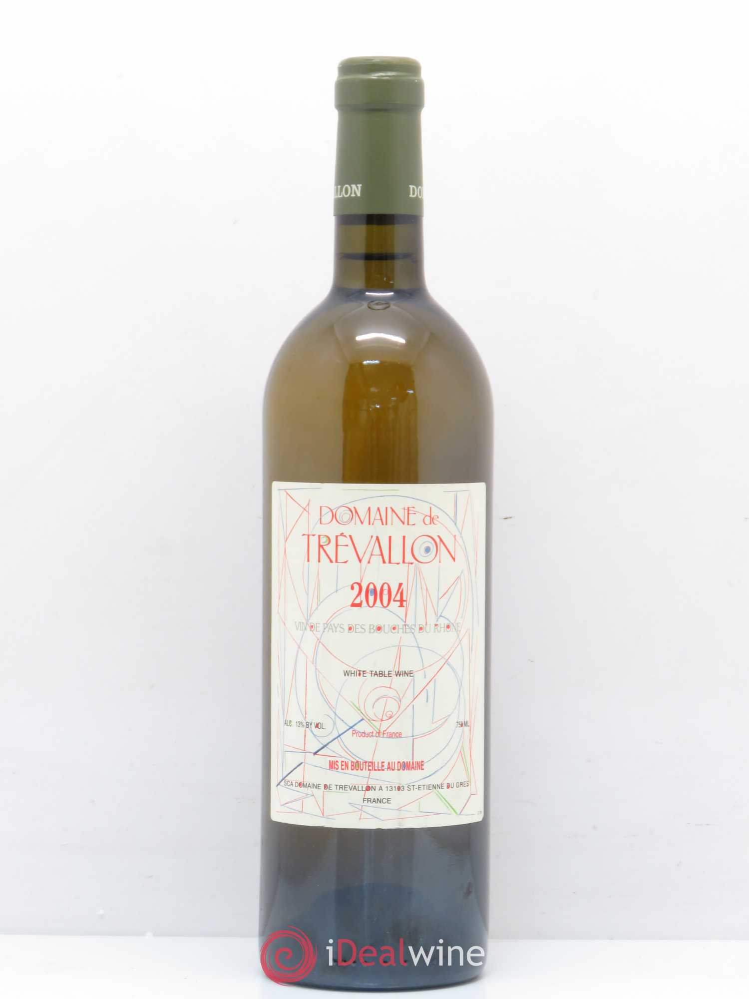 VDP Bouches du Rhône Trévallon (Domaine de) Eloi Dürrbach 2004 - Lot de 1 bouteille - 0