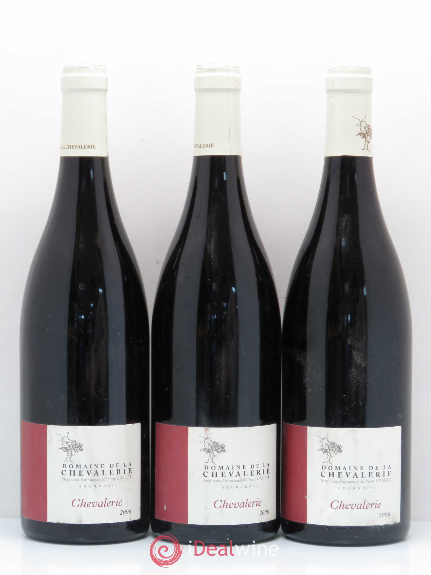 Bourgueil Chevalerie Domaine de la Chevalerie 2006 - Lot de 3 bouteilles - 0