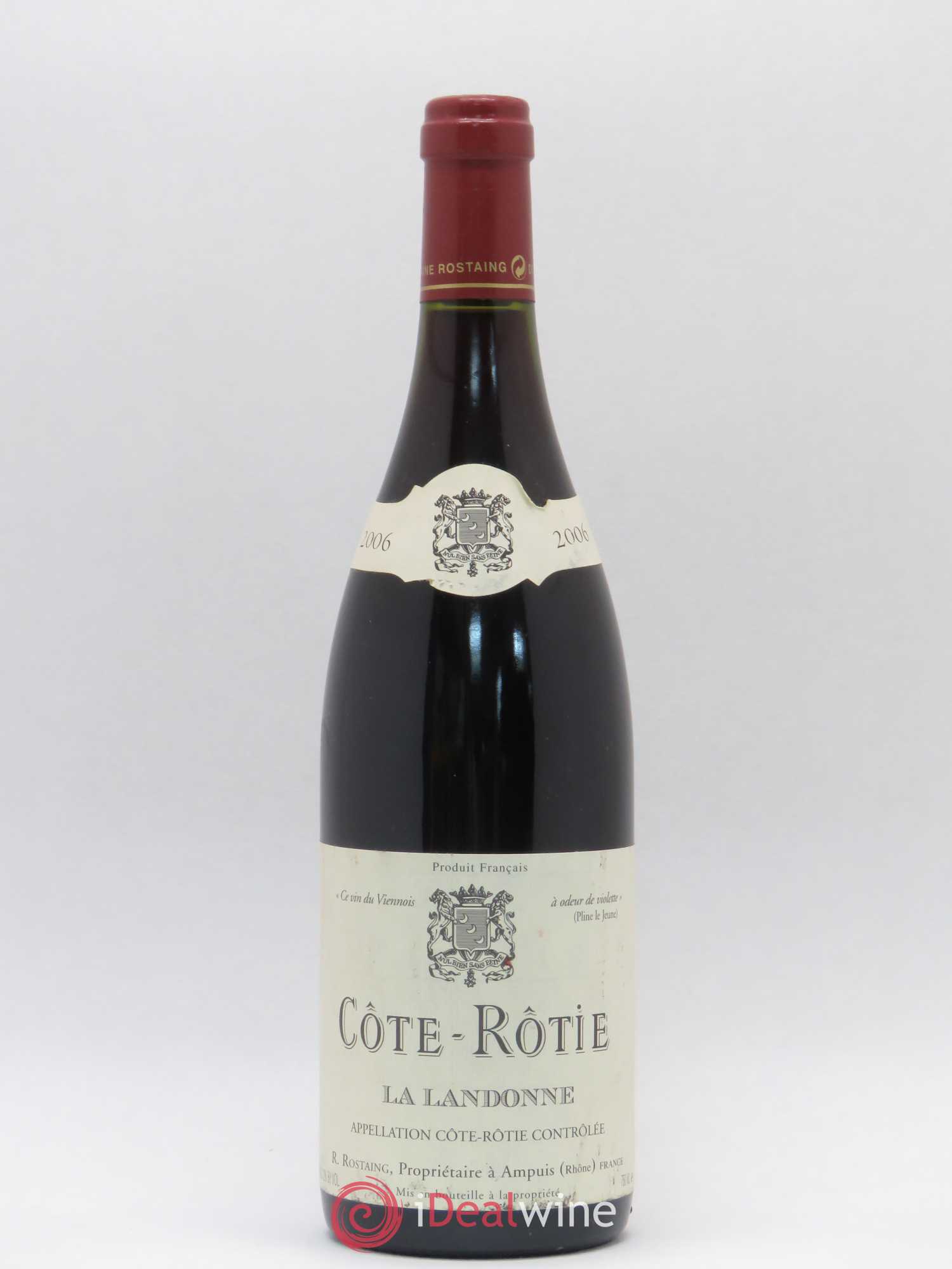 Côte-Rôtie La Landonne René Rostaing 2006 - Lot de 1 bouteille - 0