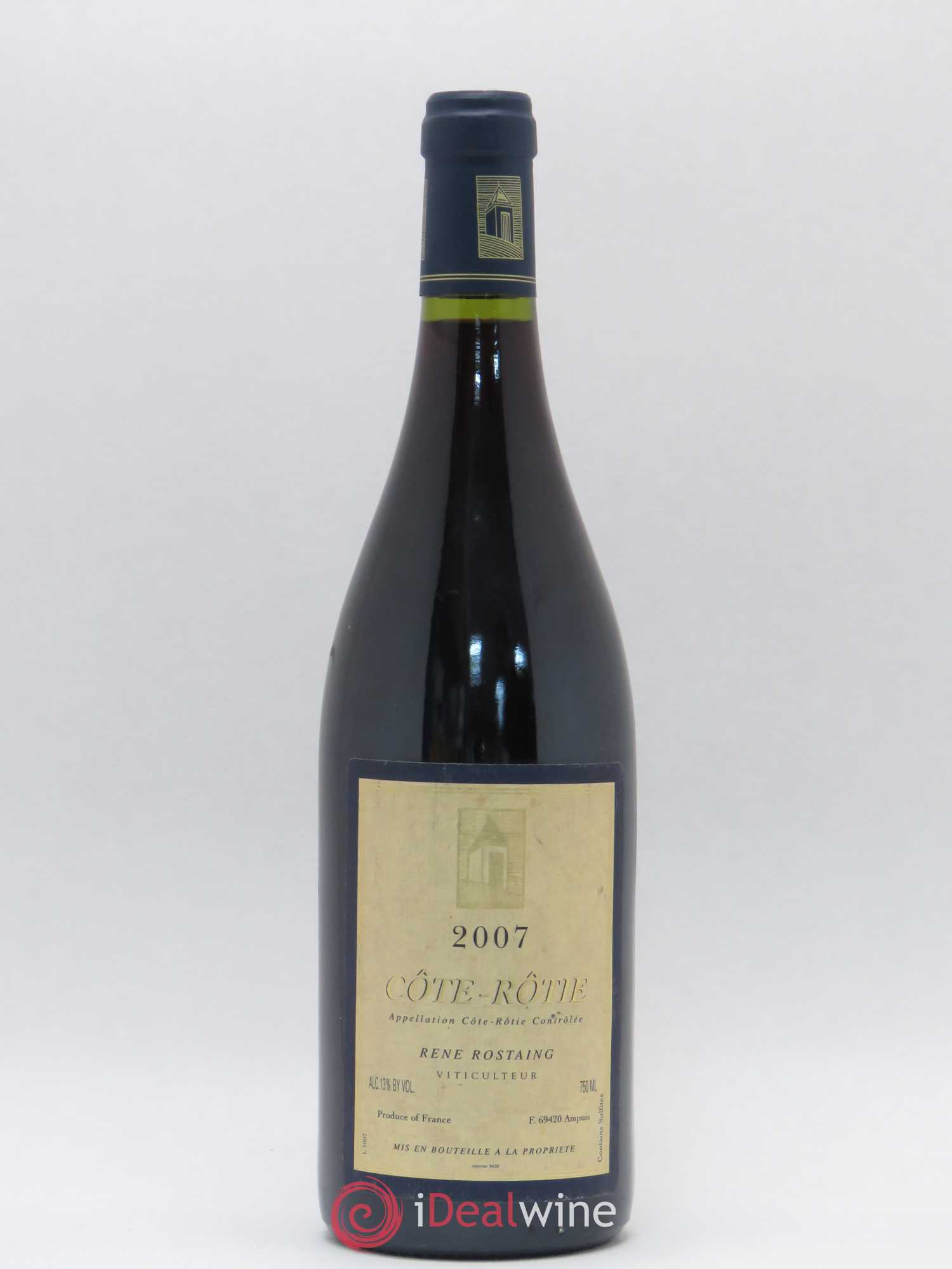 Côte-Rôtie René Rostaing 2007 - Posten von 1 Flasche - 0