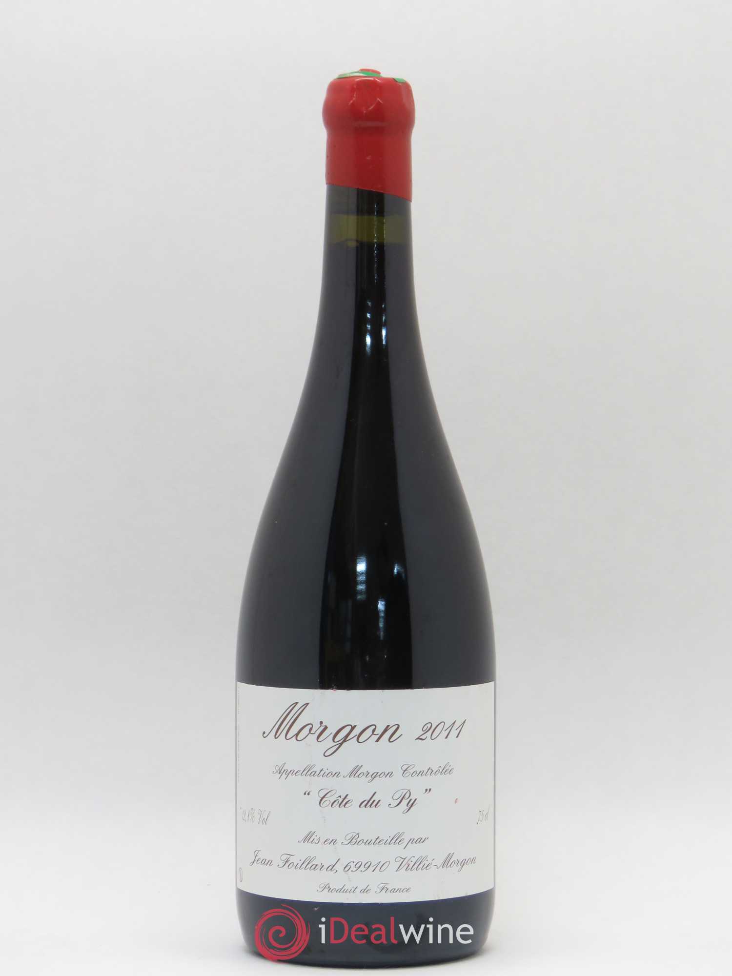 Morgon Côte du Py Jean Foillard 2011 - Lot de 1 bouteille - 0
