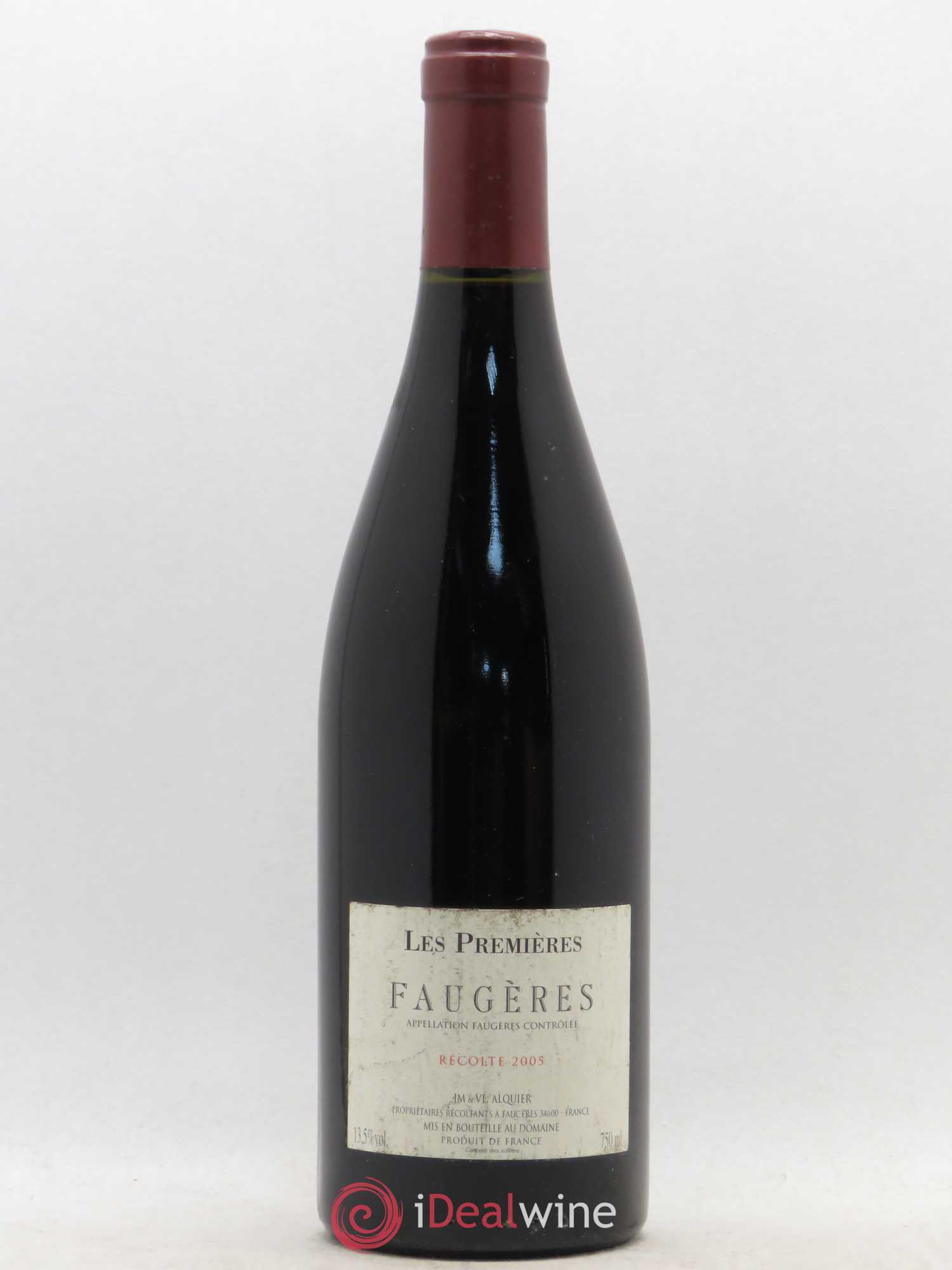 Faugères Domaine Jean-Michel Alquier Les Premières 2005 - Lot de 1 bouteille - 0