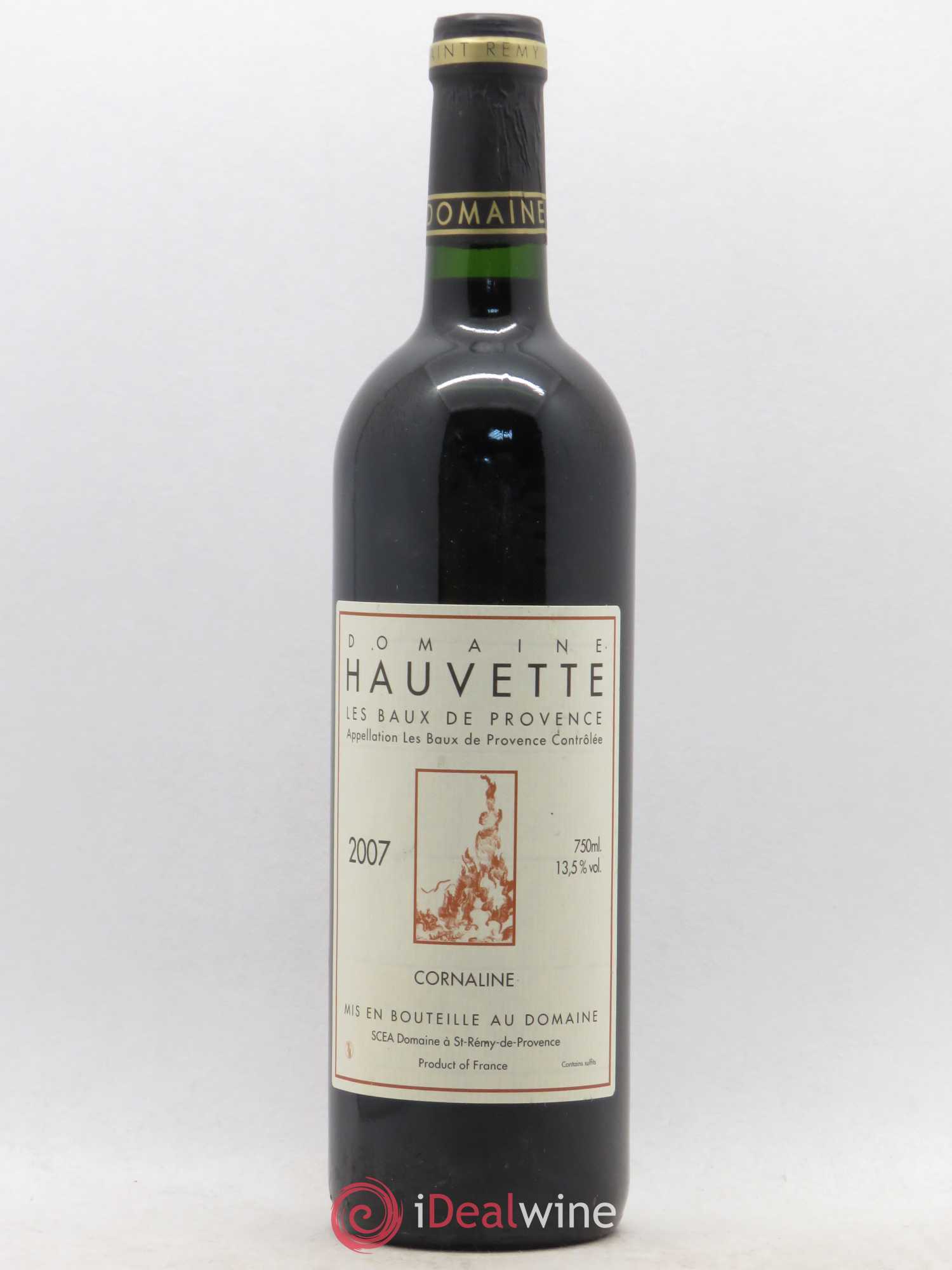 Baux de Provence Cornaline Hauvette (Domaine) 2007 - Lot de 1 bouteille - 0