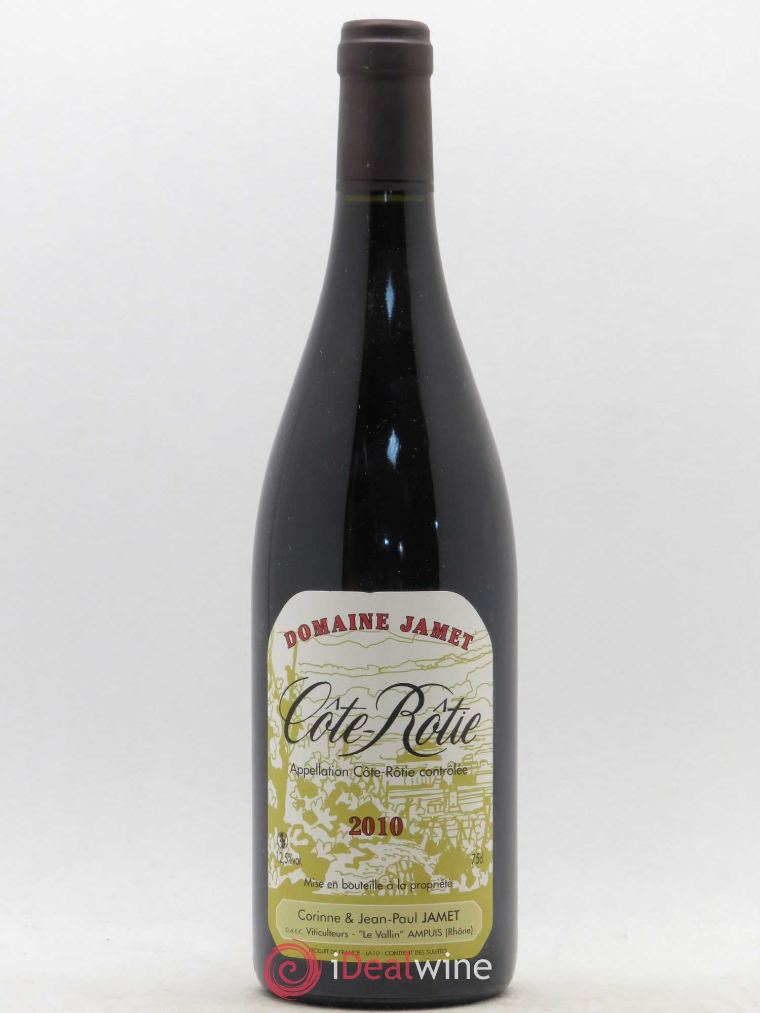 Côte-Rôtie Jamet (Domaine) 2010 - Lot de 1 bouteille - 0