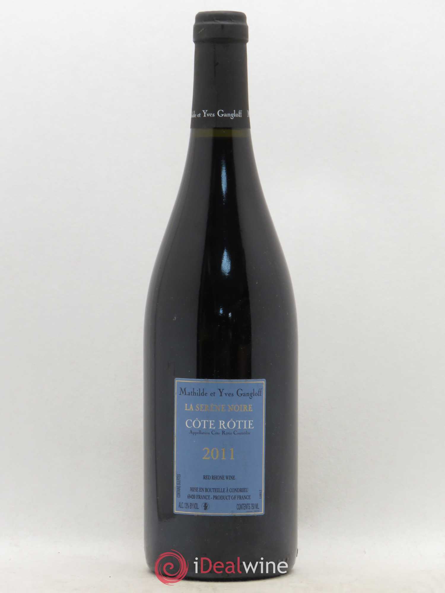 Côte-Rôtie La Sereine Noire Gangloff (Domaine) 2011 - Lot de 1 bouteille - 1