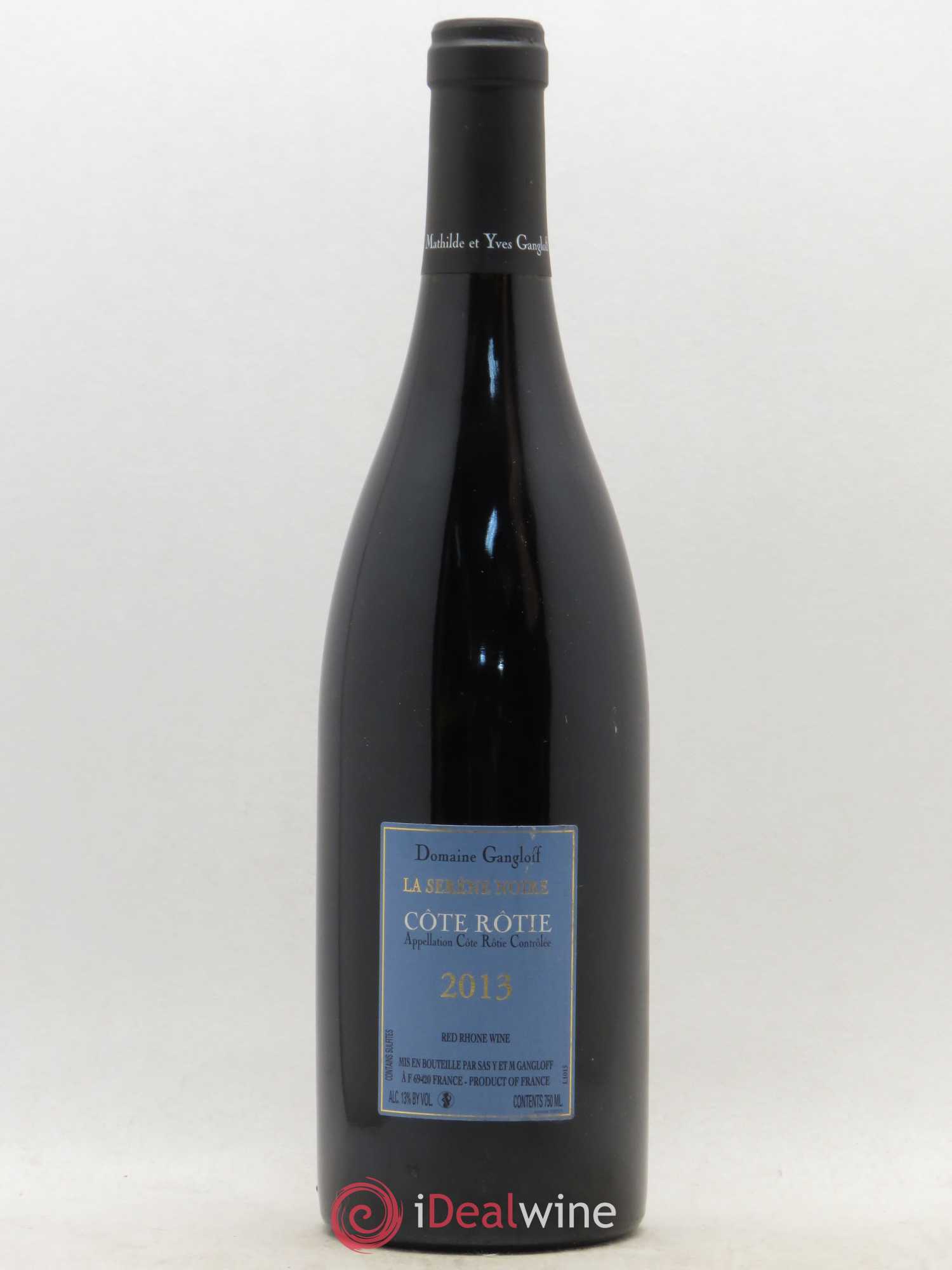 Côte-Rôtie La Sereine Noire Gangloff (Domaine) 2013 - Lot de 1 bouteille - 1