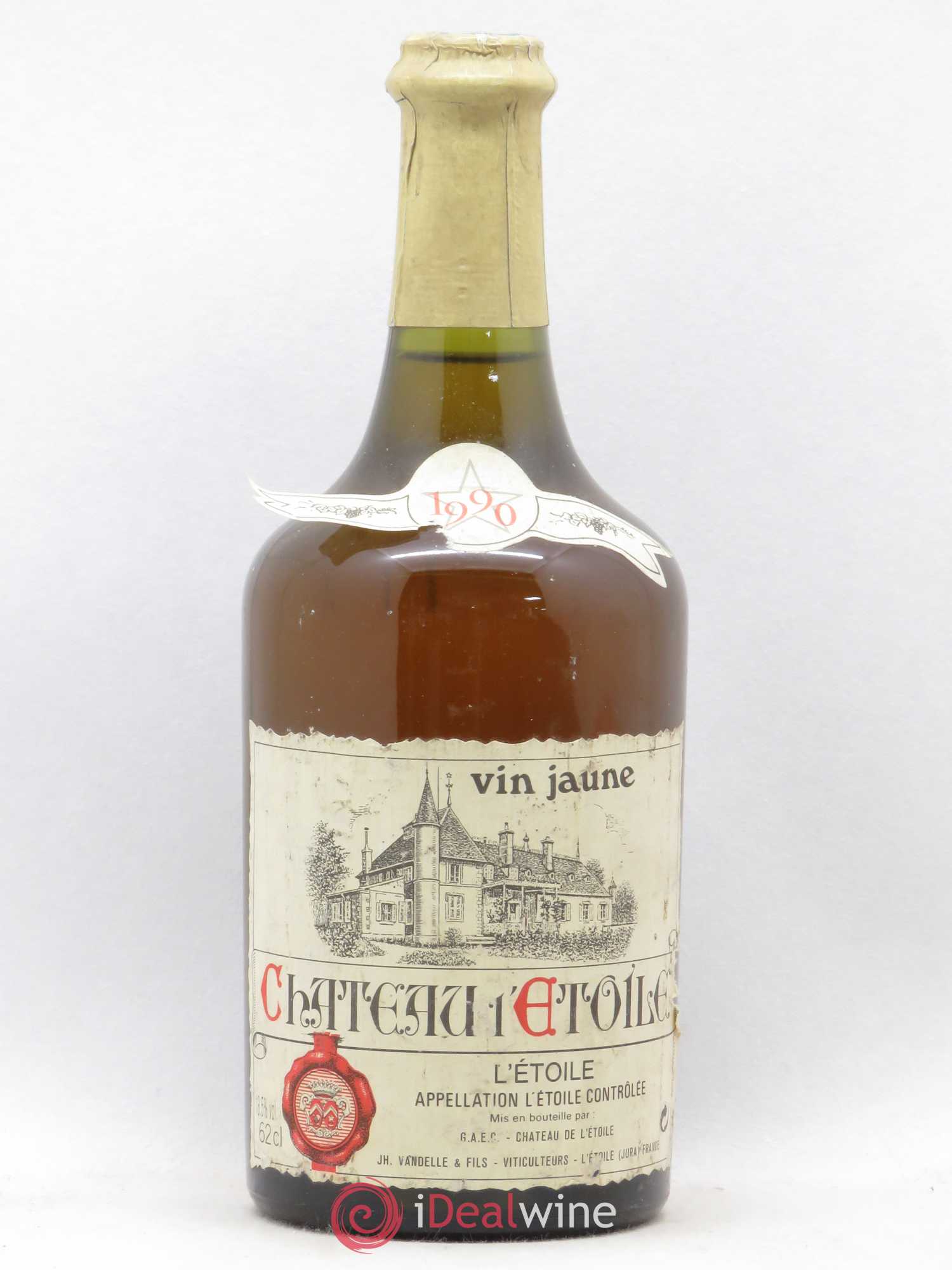 L'Etoile Vin Jaune Château l'Etoile JH Vandelle 1990 - Posten von 1 Flasche - 0