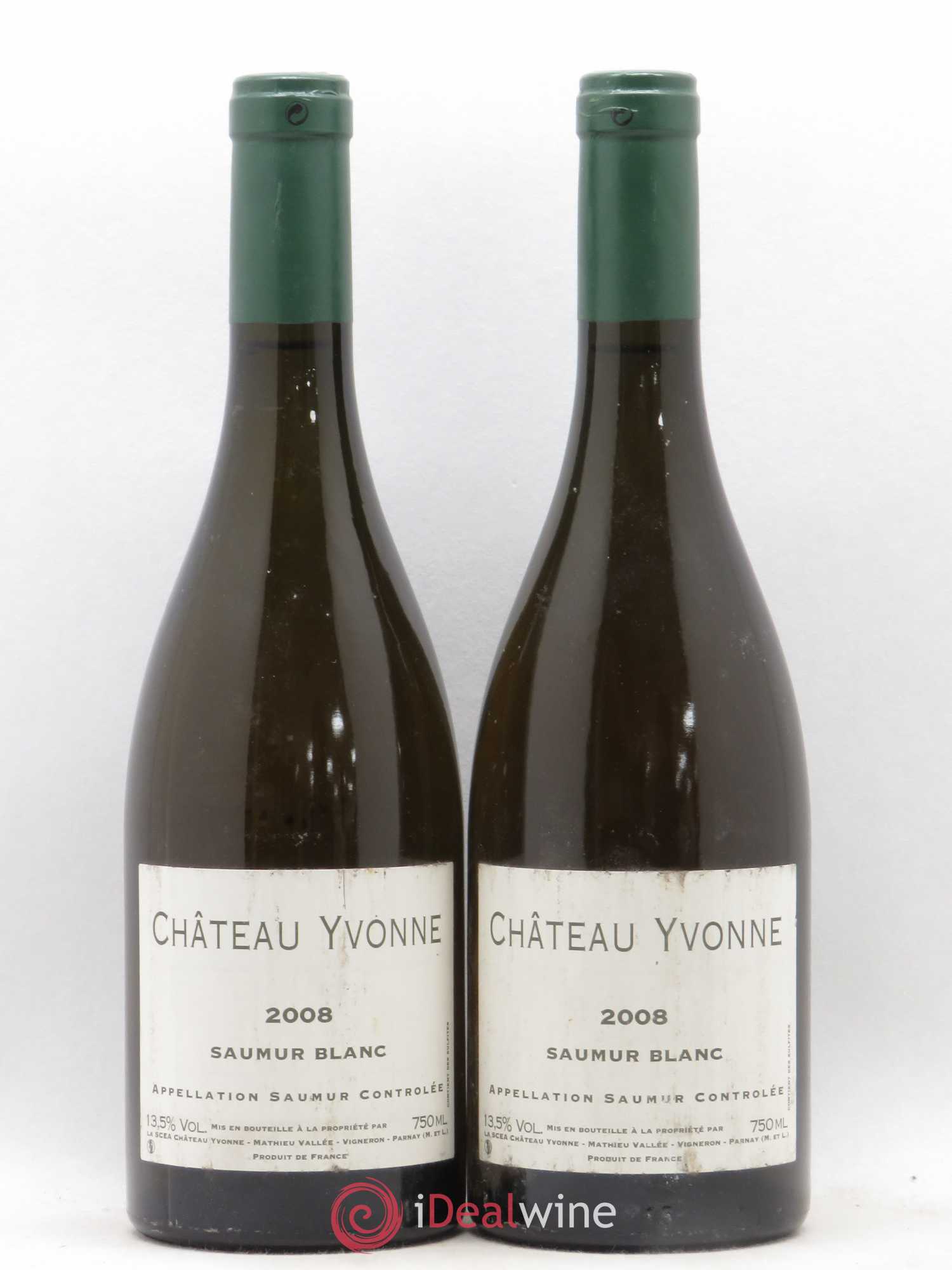 Saumur Château Yvonne 2008 - Lot de 2 bouteilles - 0