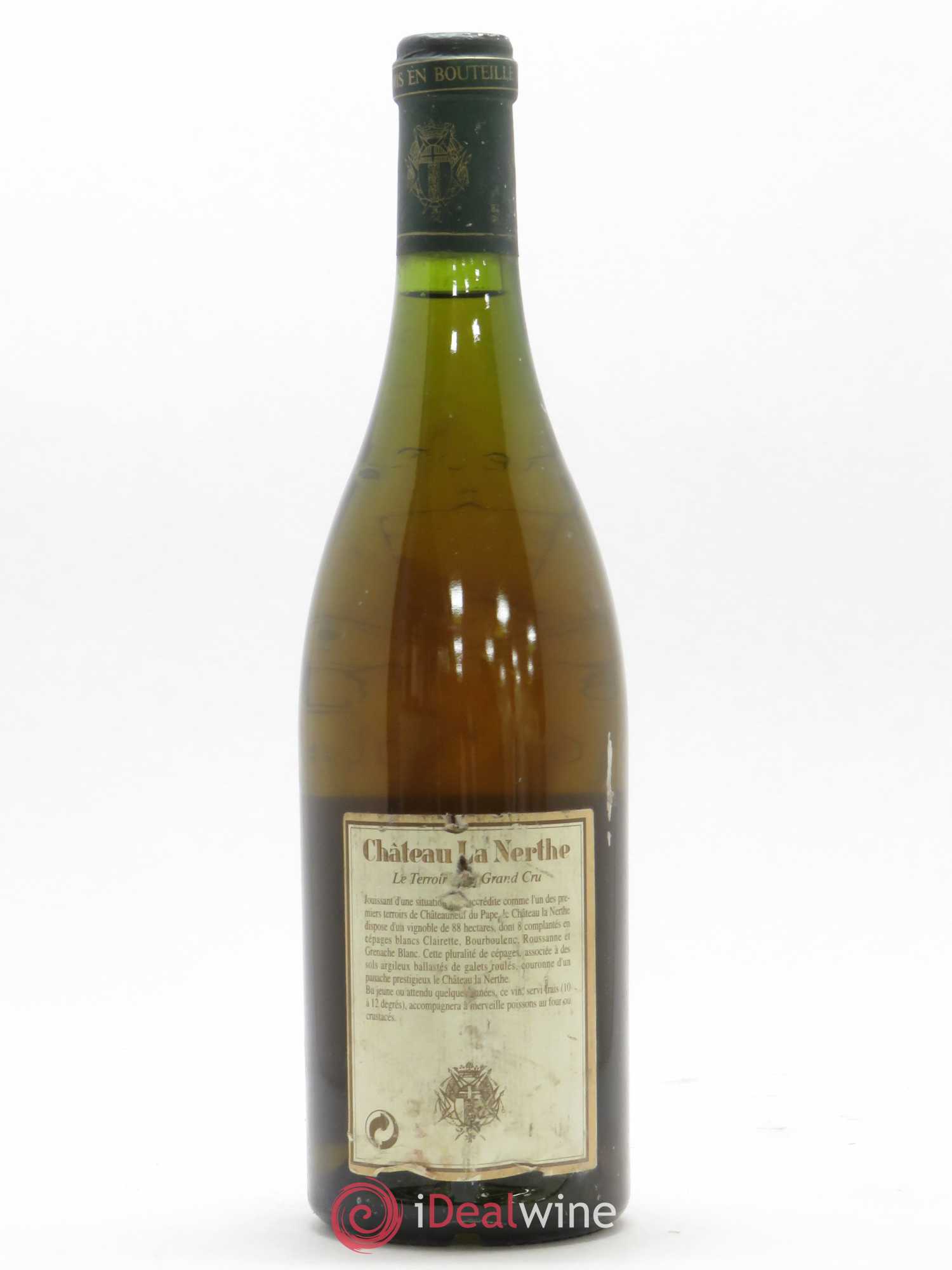 Châteauneuf-du-Pape Château la Nerthe Famille Richard 1996 - Lot de 1 bouteille - 1