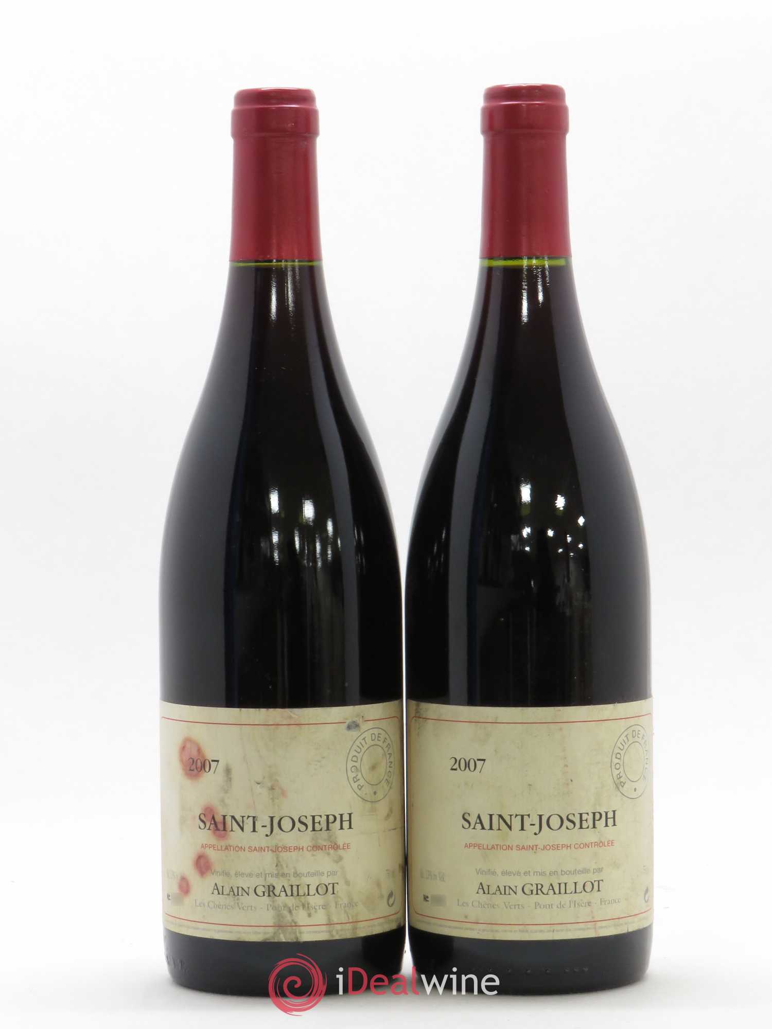 Saint-Joseph Domaine Graillot 2007 - Lot de 2 bouteilles - 0