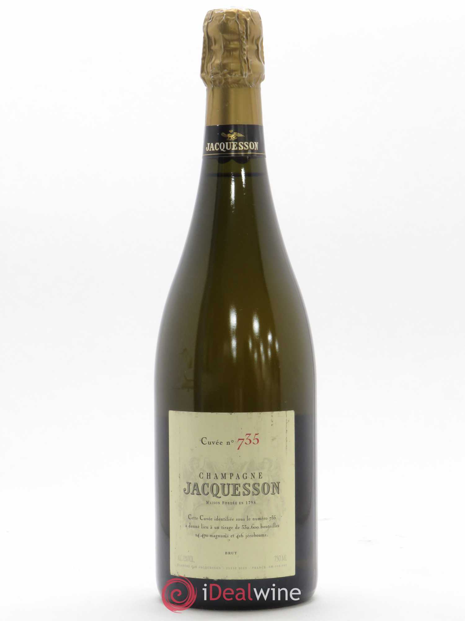 Cuvée 735 Jacquesson - Lot de 1 bouteille - 0