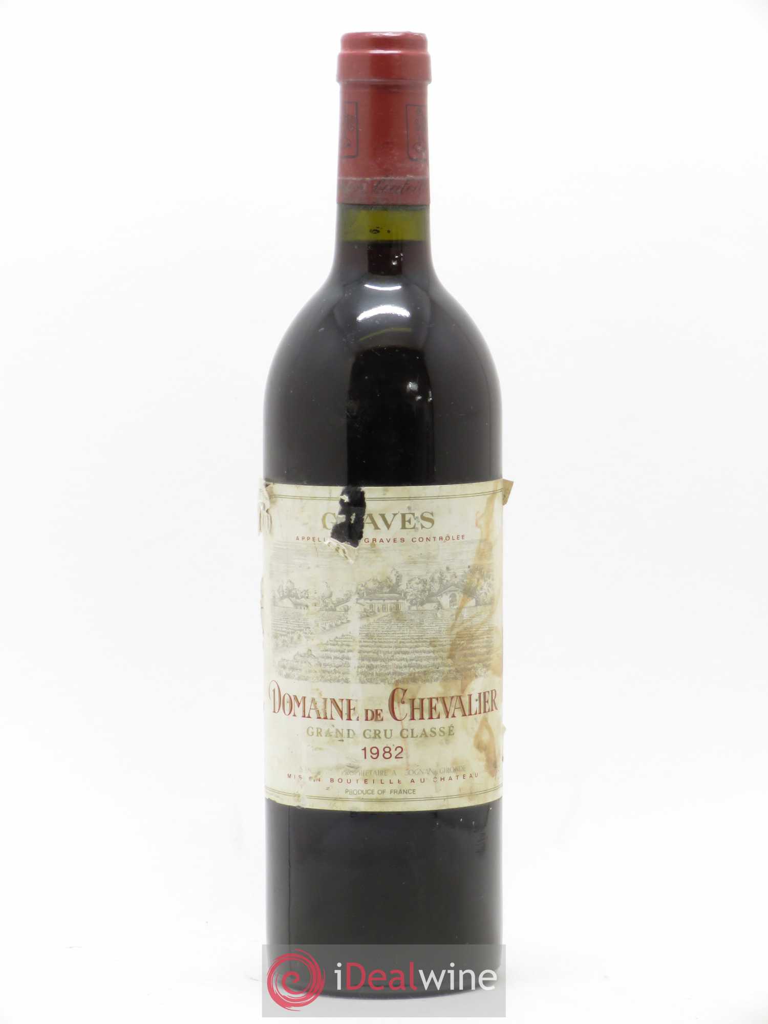 Domaine de Chevalier Cru Classé de Graves 1982 - Lot de 1 bouteille - 0