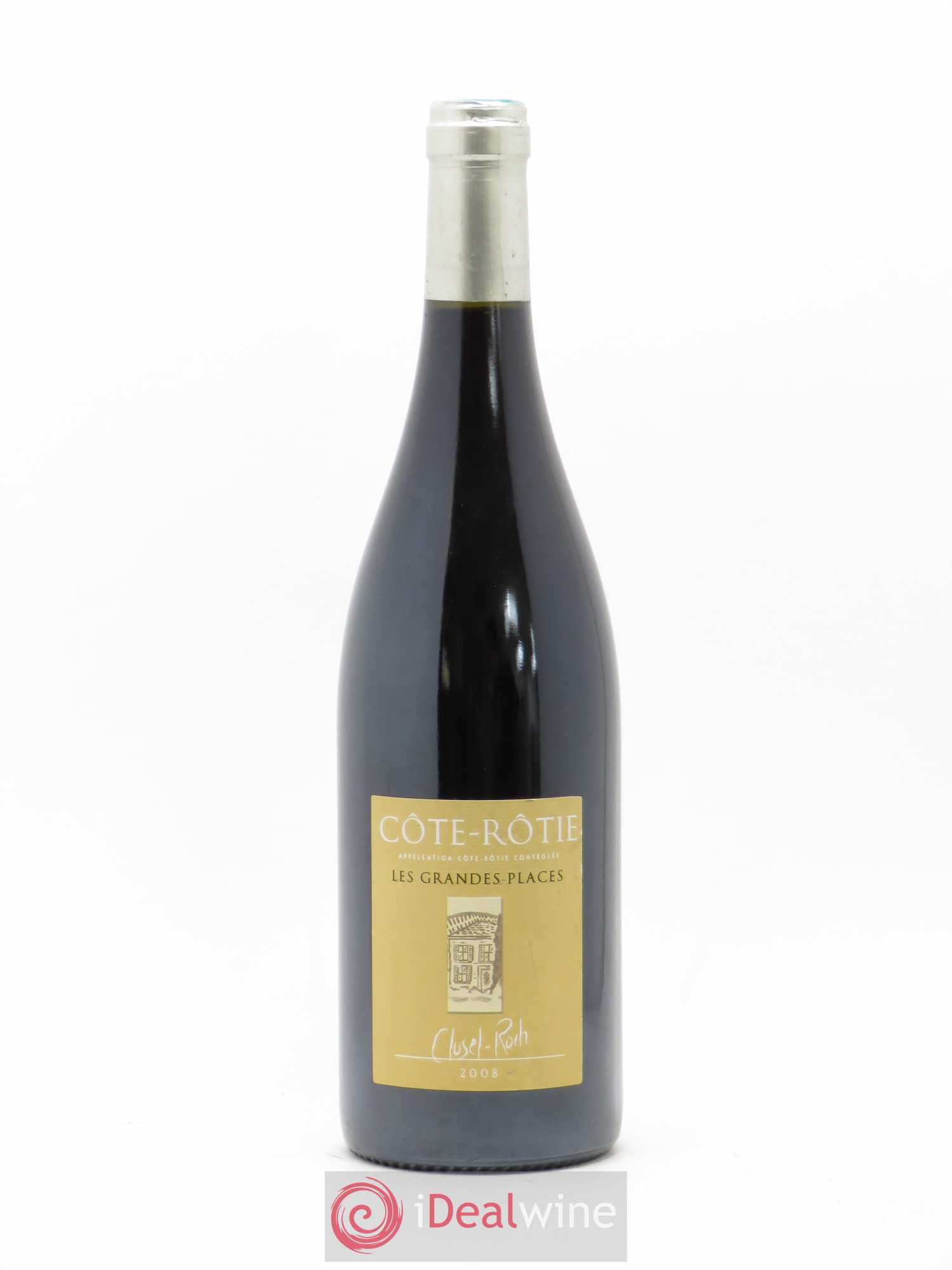 Côte-Rôtie Les Grandes Places Clusel-Roch 2008 - Lot de 1 bouteille - 0