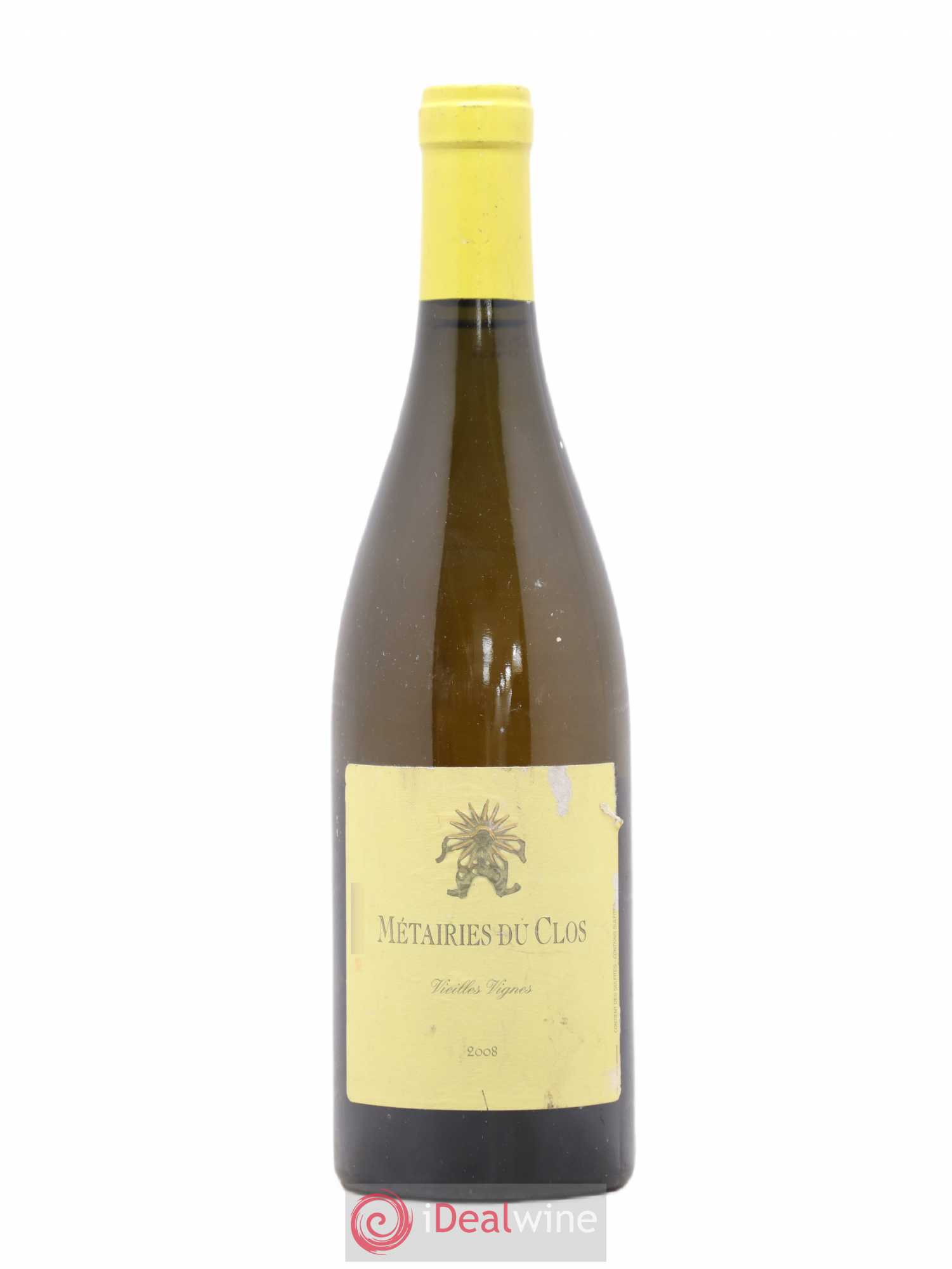 Coteaux du Languedoc Les Métairies du Clos Vieilles Vignes Clos Marie - Christophe Peyrus et Françoise Julien 2008 - Lot de 1 bouteille - 0