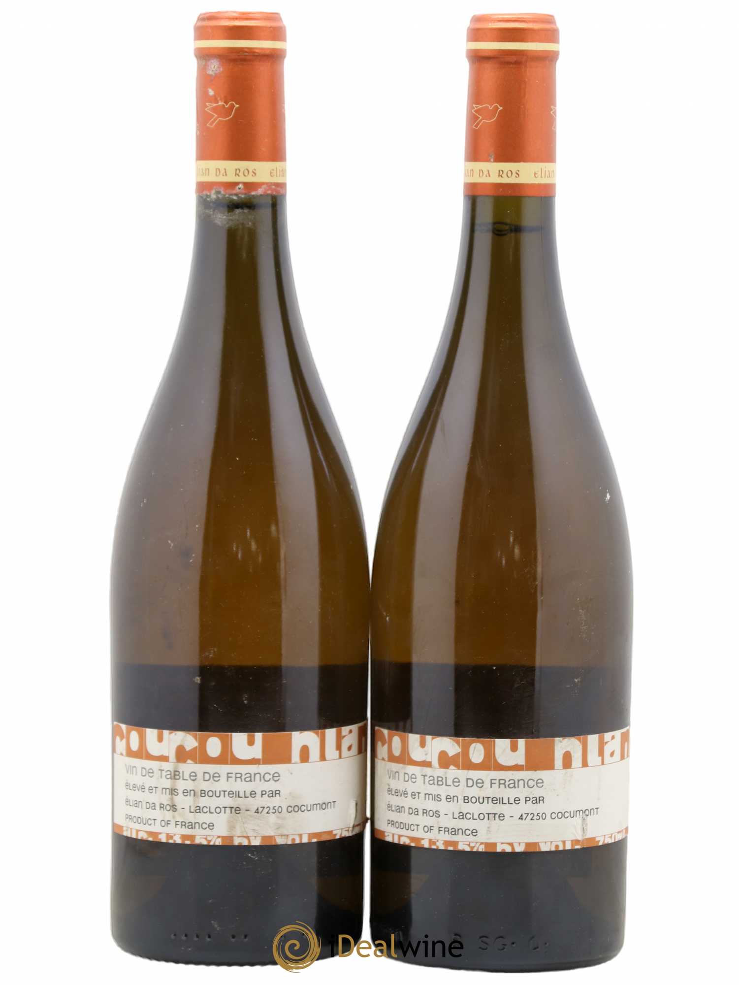 Vin de table 1/2 Sec Elian Da Ros 2005 - Posten von 2 Flaschen - 0