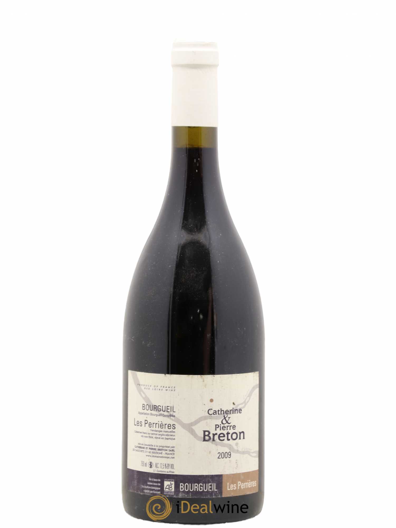 Bourgueil Les Perrières Catherine et Pierre Breton 2009 - Lot de 1 bouteille - 0