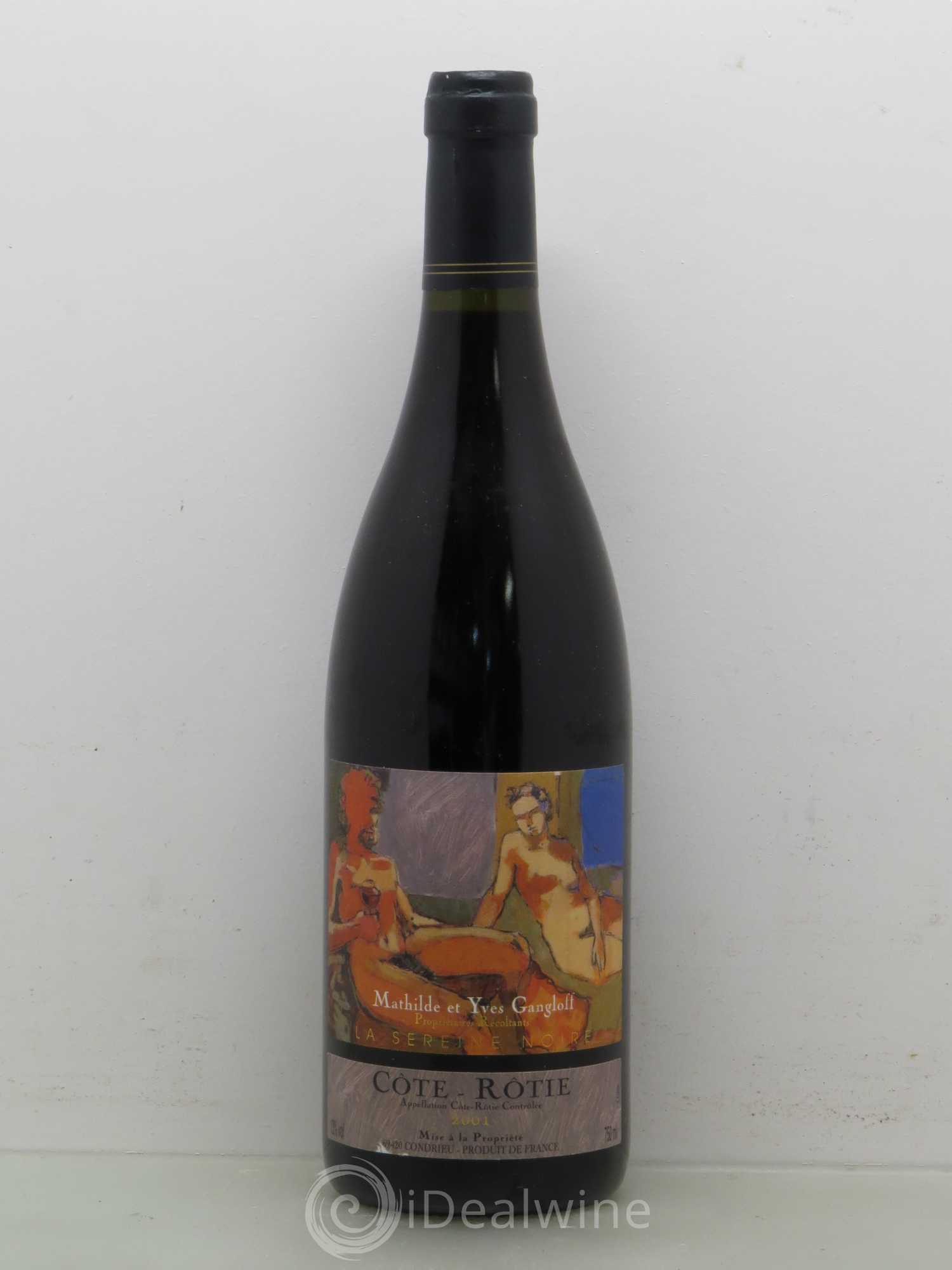 Côte-Rôtie La Sereine Noire Gangloff (Domaine) 2001 - Lot de 1 bouteille - 0
