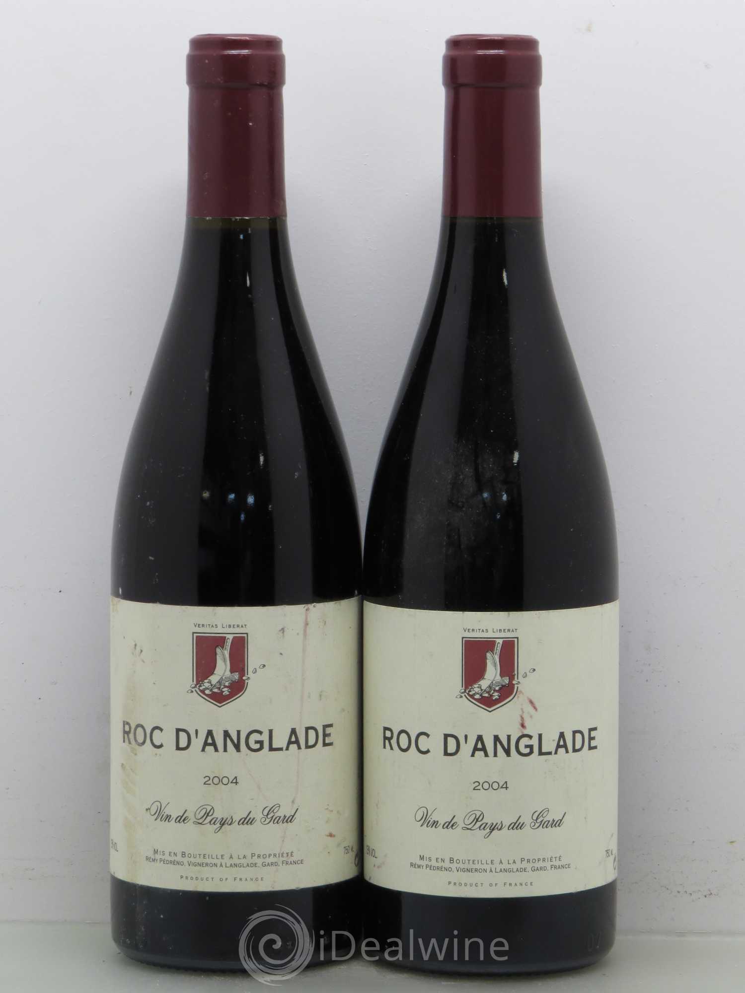 Gard Roc d'Anglade Rémy Pédréno 2004 - Lot of 2 bottles - 0