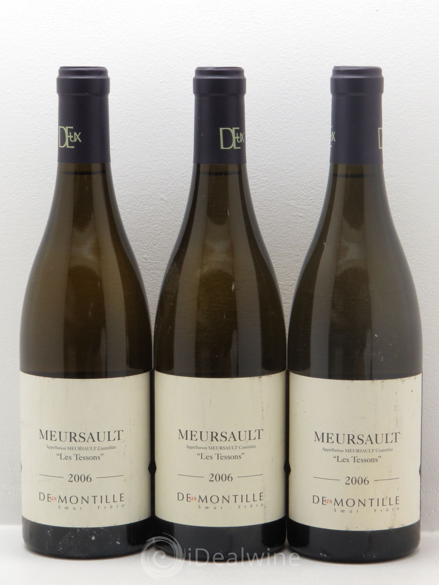 Meursault Les Tessons - Domaine De Montille 2006 - Posten von 3 Flaschen - 0
