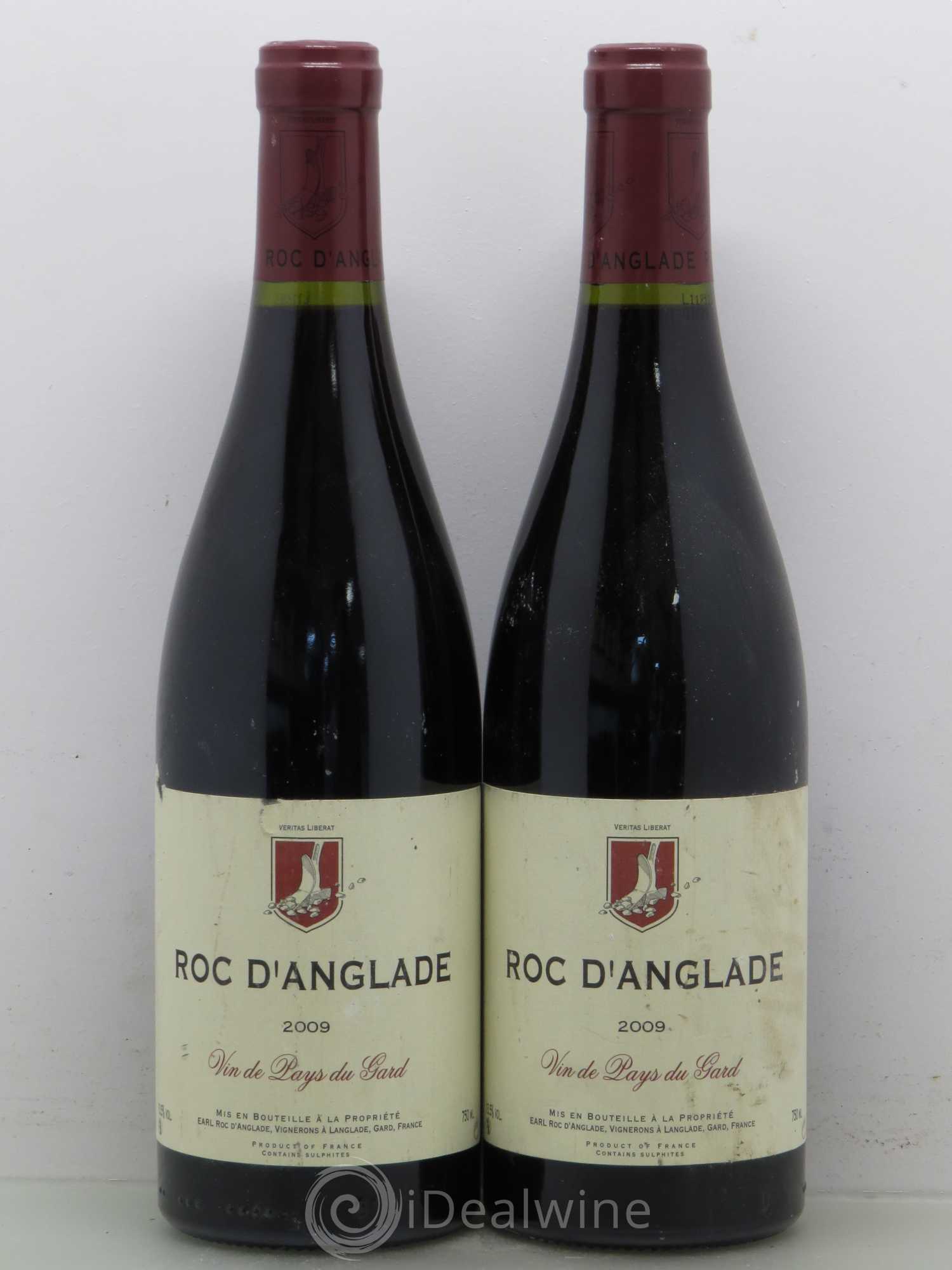 Gard Roc d'Anglade Rémy Pédréno 2009 - Lot of 2 bottles - 0
