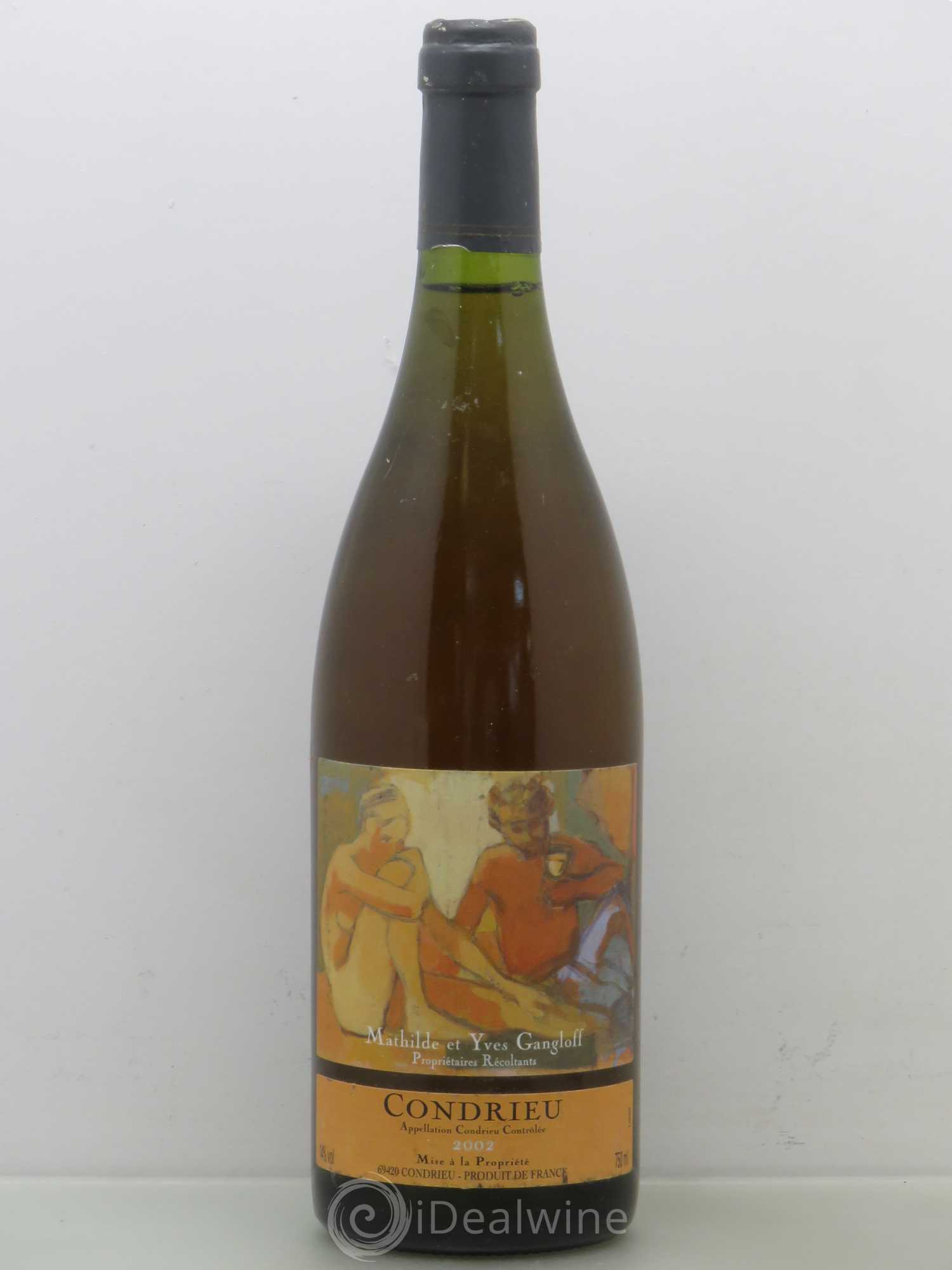 Condrieu Domaine Gangloff (Domaine) 2002 - Lot de 1 bouteille - 0