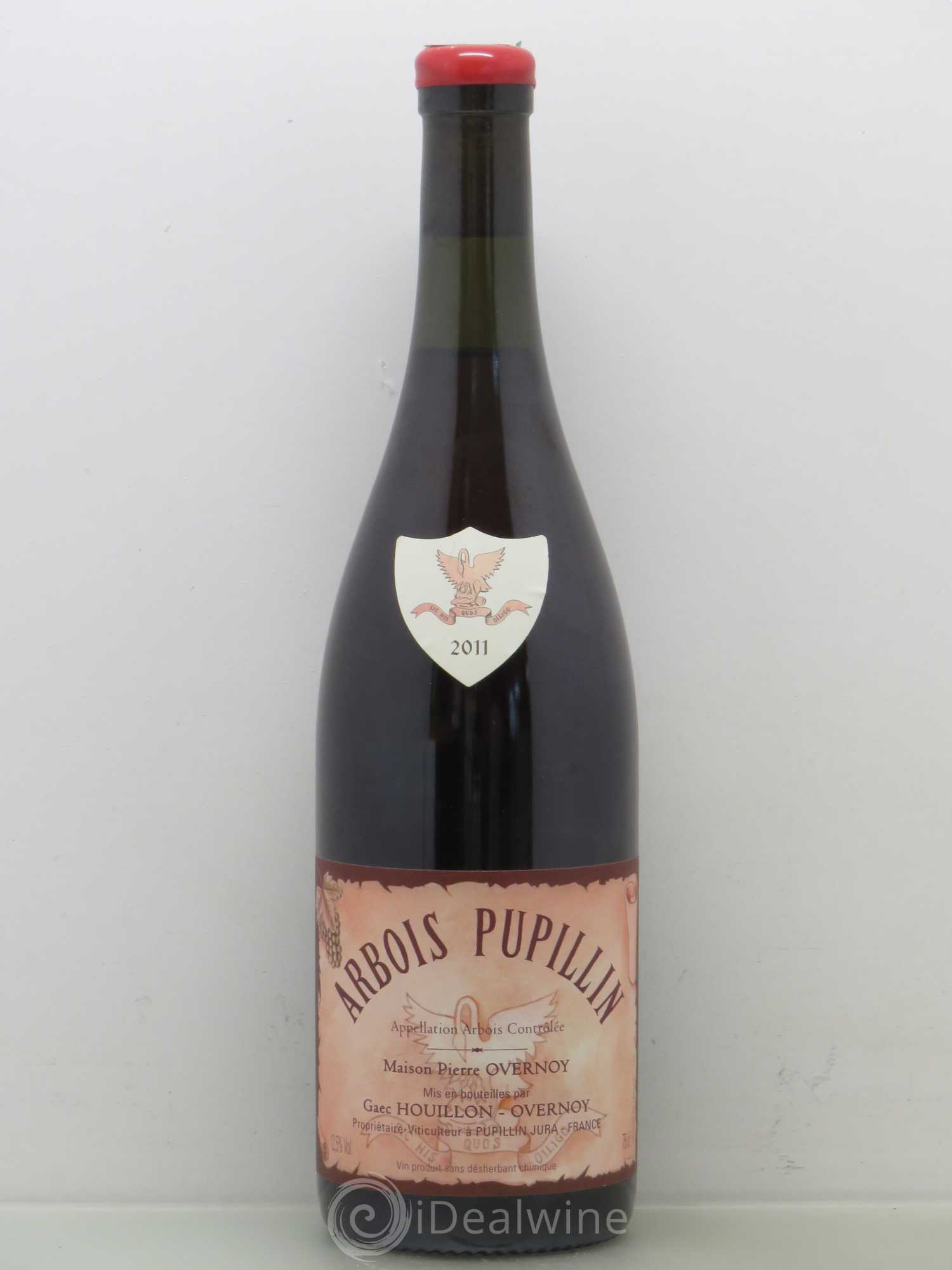 Arbois-Pupillin Poulsard (cire rouge) Overnoy-Houillon (Domaine) Plousard 2011 - Lot de 1 bouteille - 0