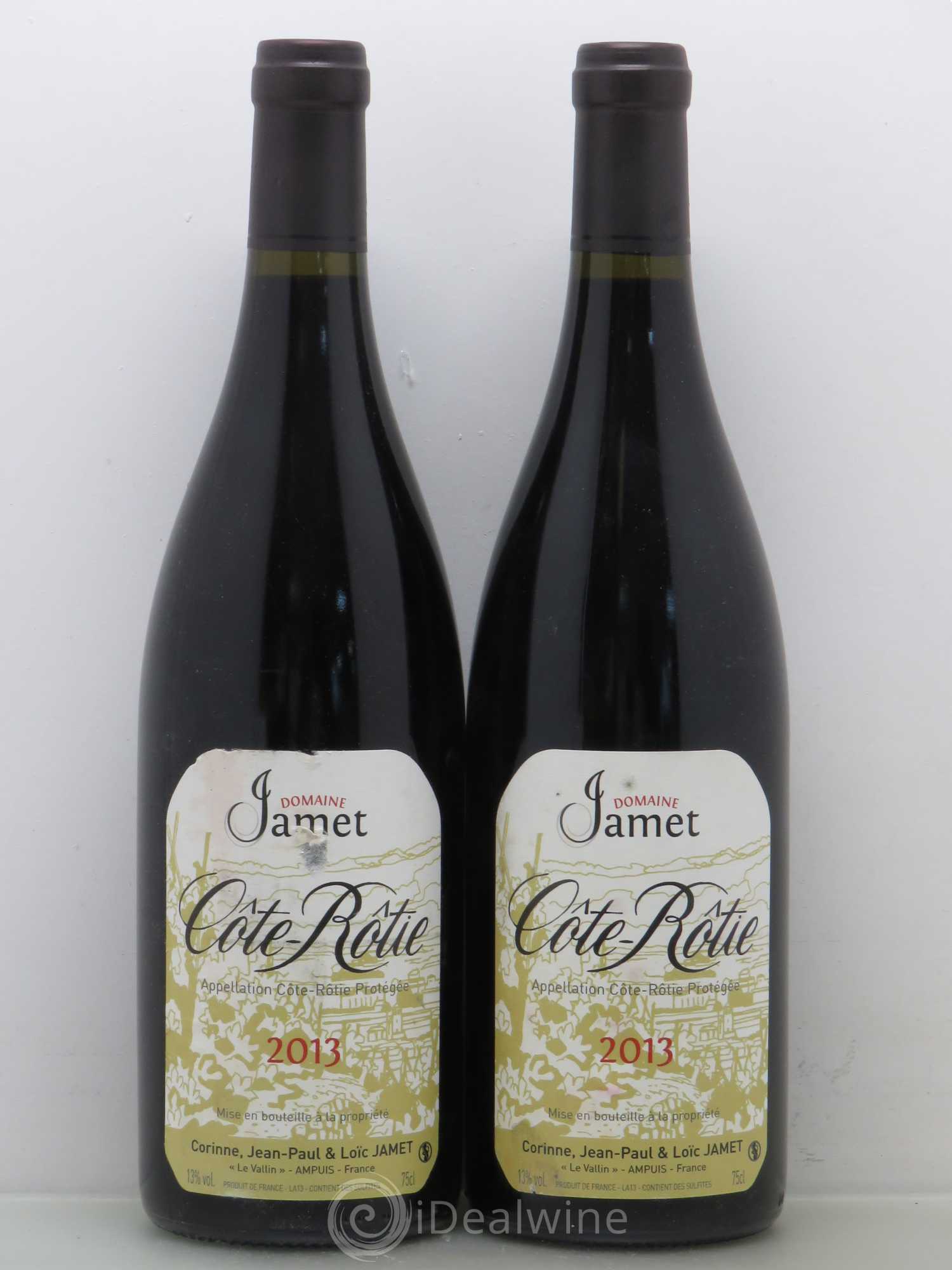 Côte-Rôtie Jamet (Domaine) 2013 - Lot de 2 bouteilles - 0