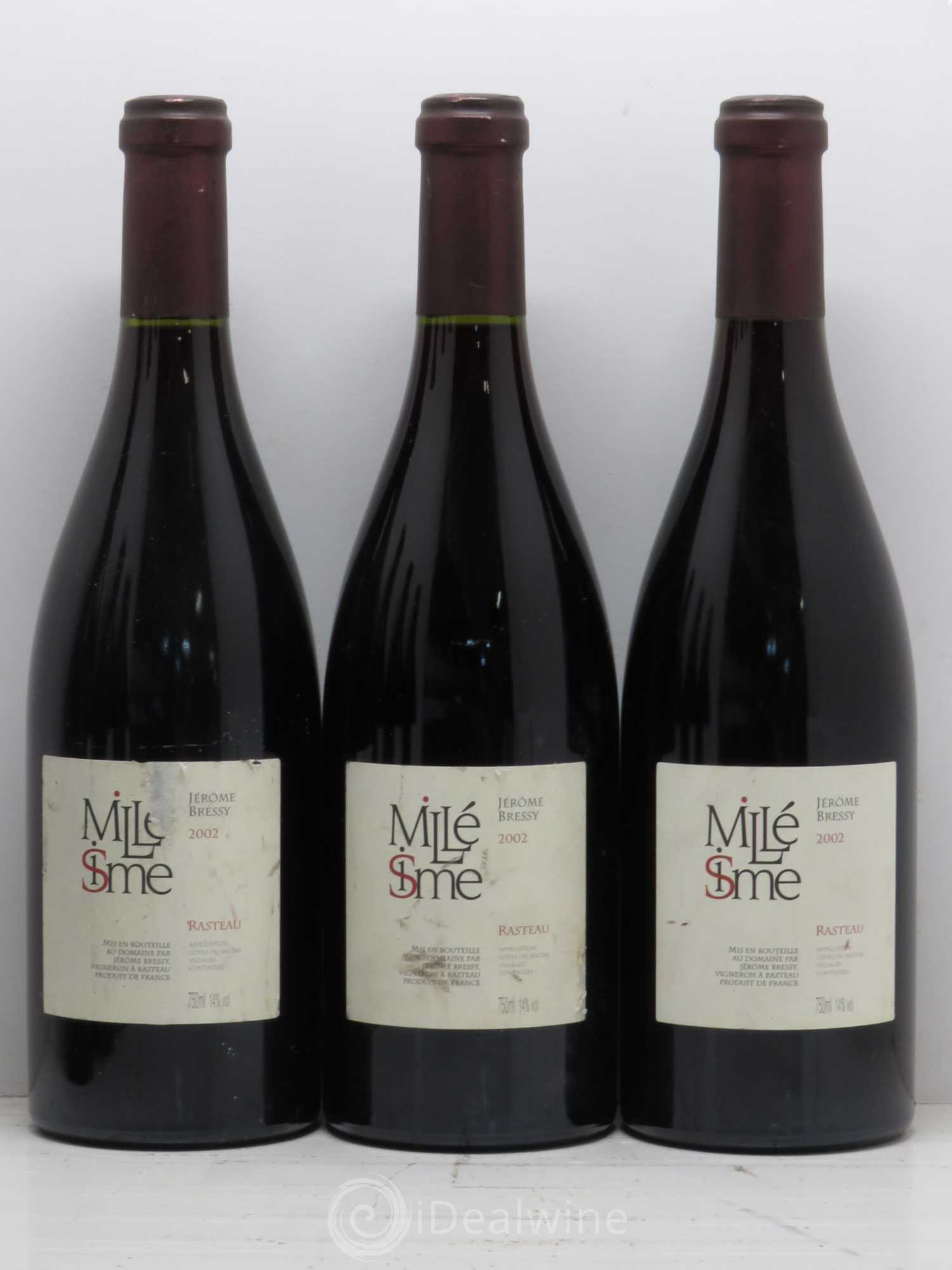 Rasteau Domaine Gourt de Mautens - Jérôme Bressy 2002 - Lot de 6 bouteilles - 1