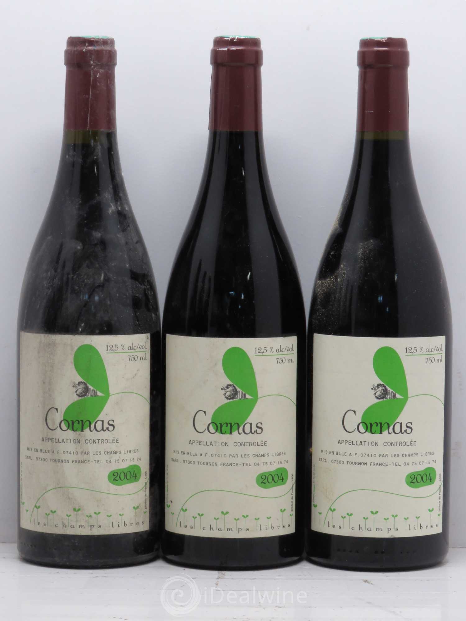 Cornas Champs Libres - Dard et Ribo 2004 - Lot de 6 bouteilles - 1