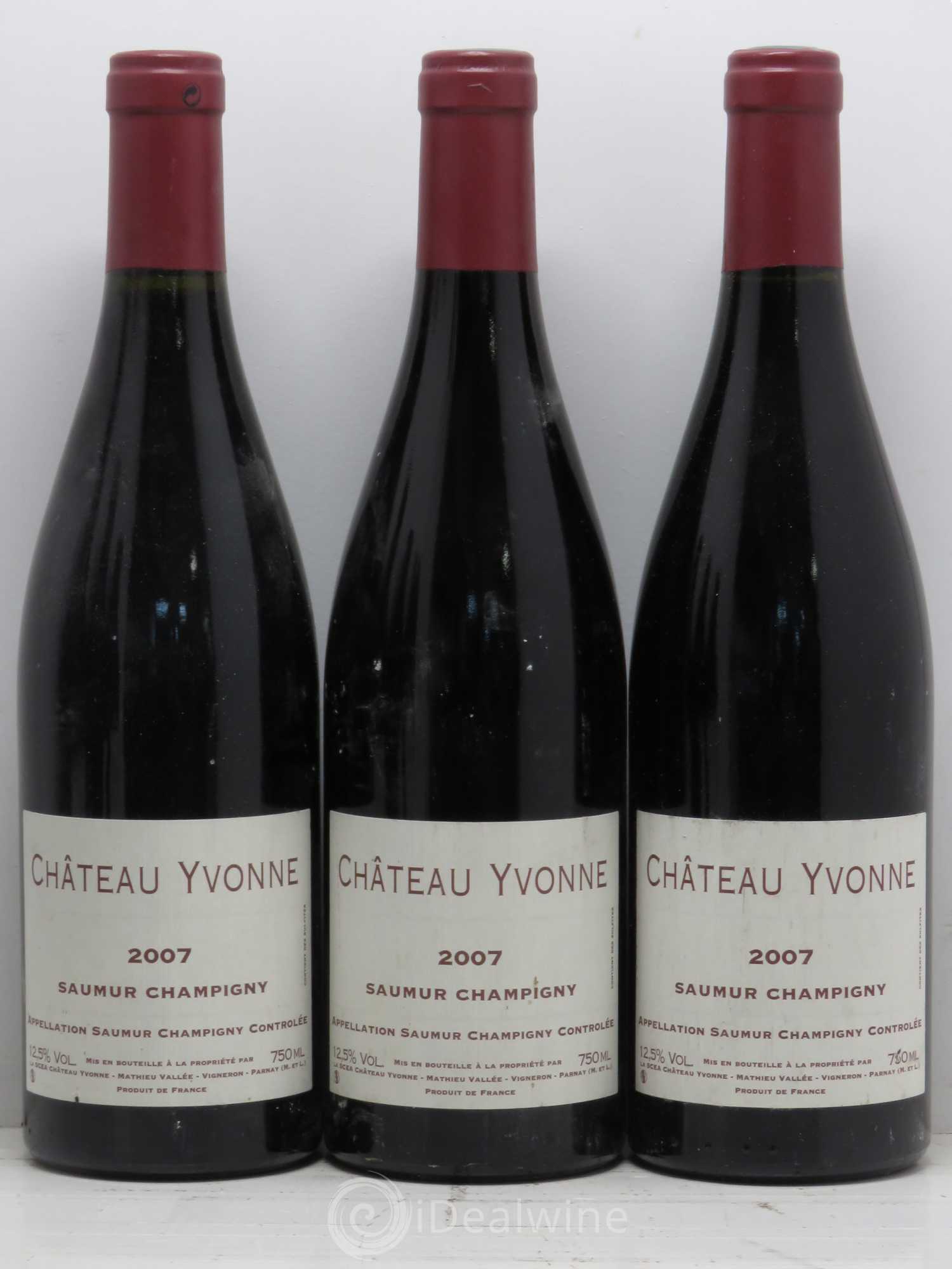 Saumur-Champigny Château Yvonne 2007 - Lot de 6 bouteilles - 1
