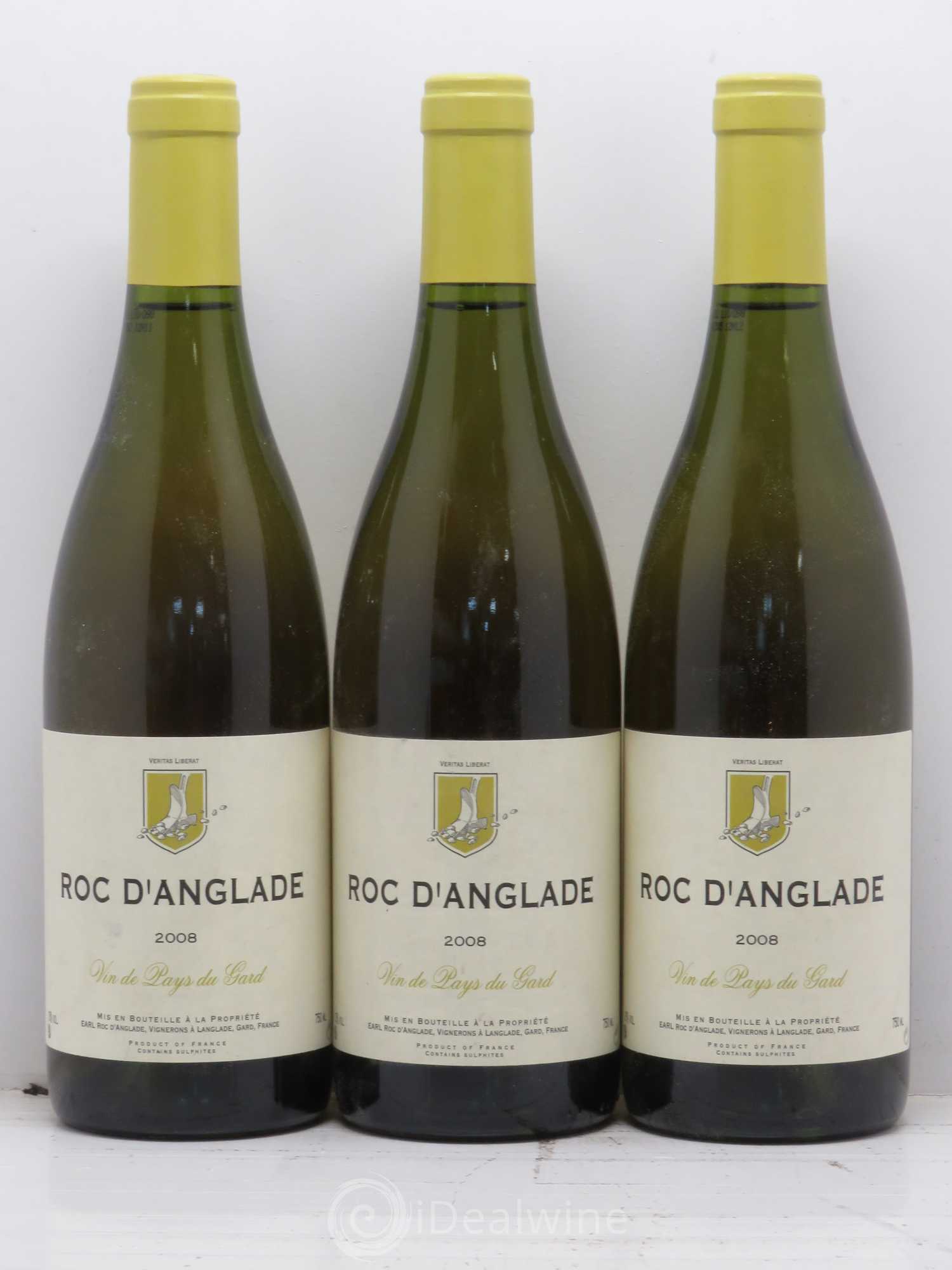 Gard Roc d'Anglade Rémy Pédréno 2008 - Posten von 3 Flaschen - 0