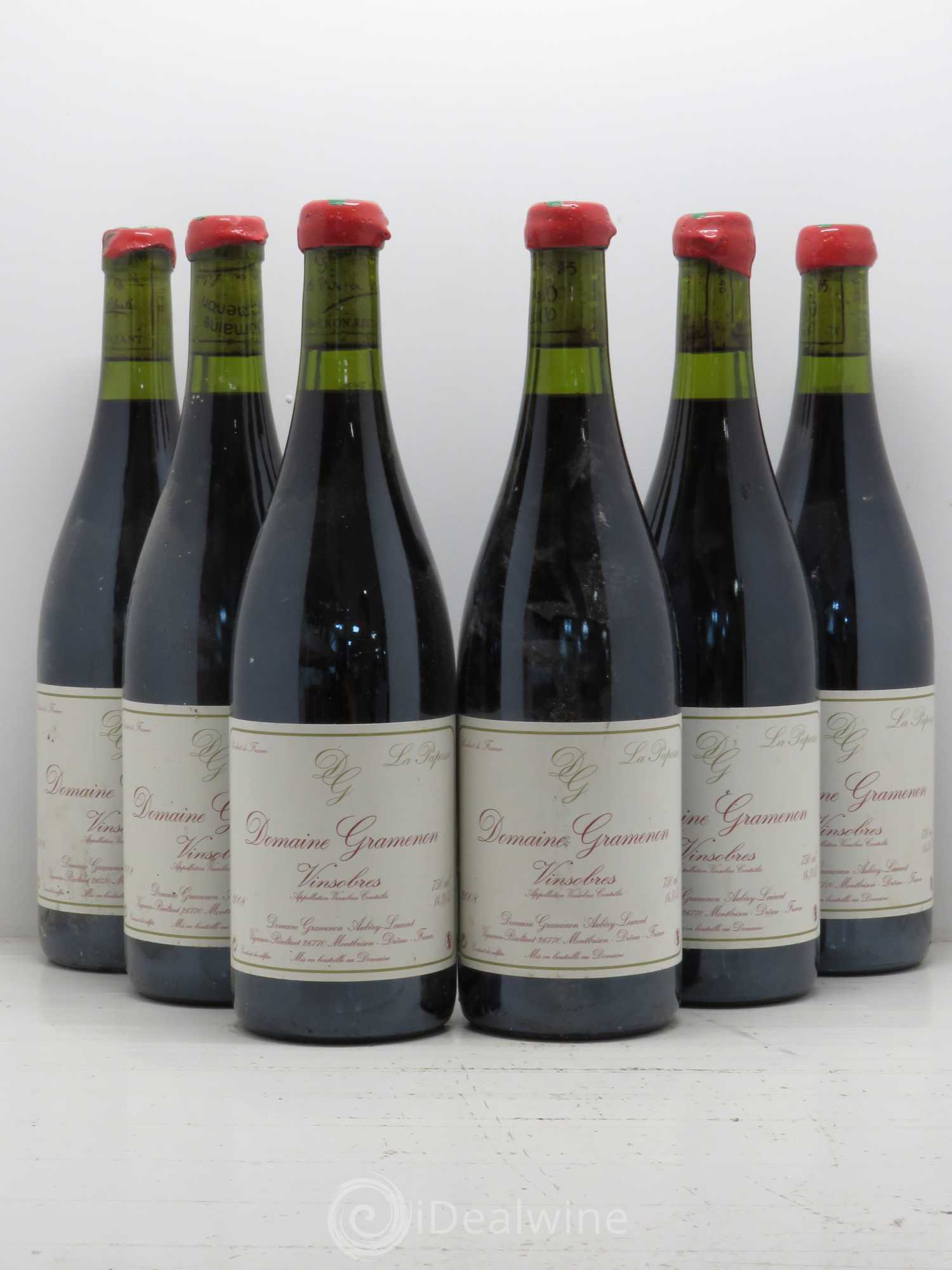 Vinsobres La Papesse Gramenon (Domaine) 2008 - Lot de 6 bouteilles - 0