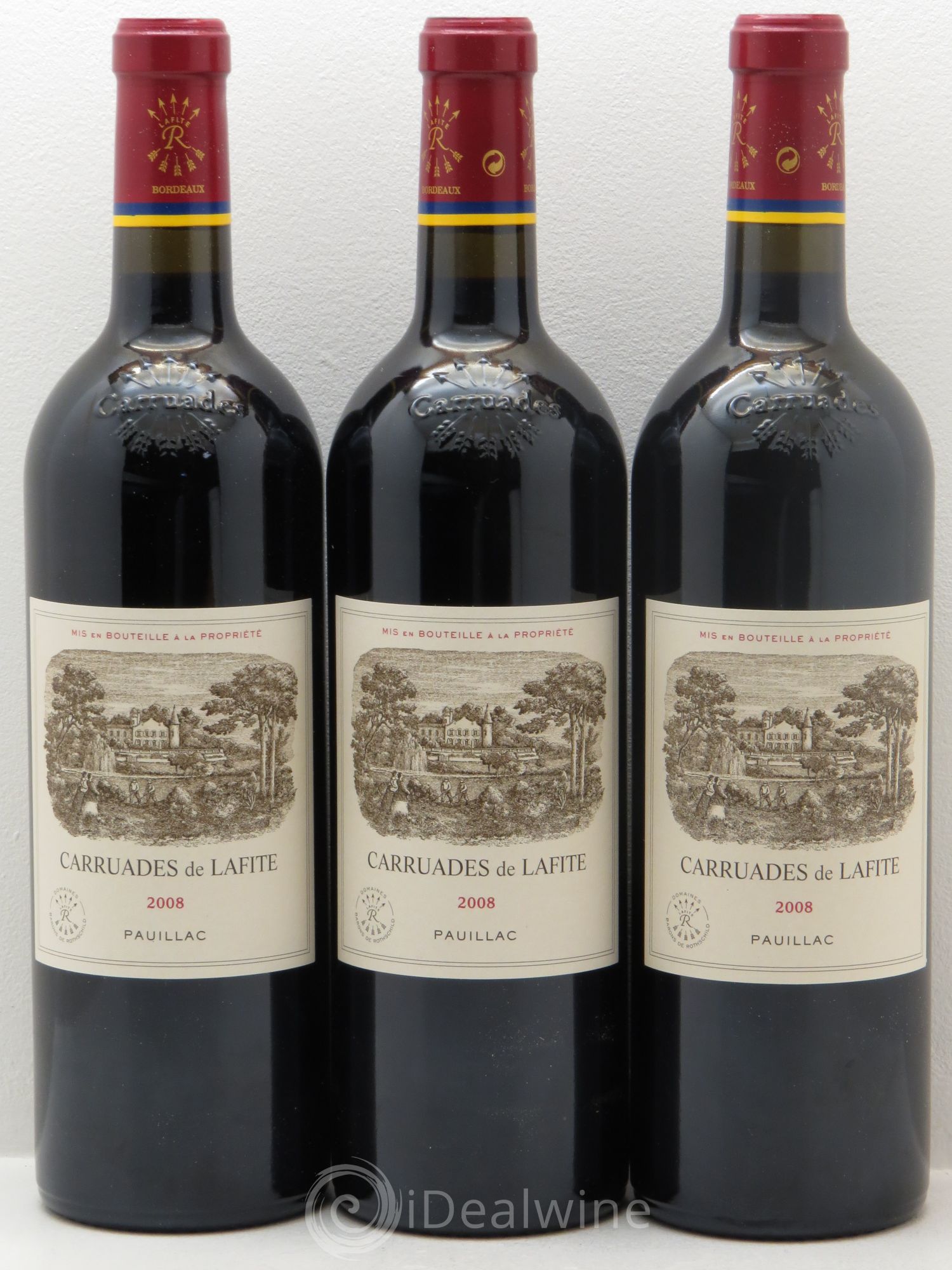 Carruades de Lafite Rothschild Second Vin 2008 - Lot de 12 bouteilles - 2