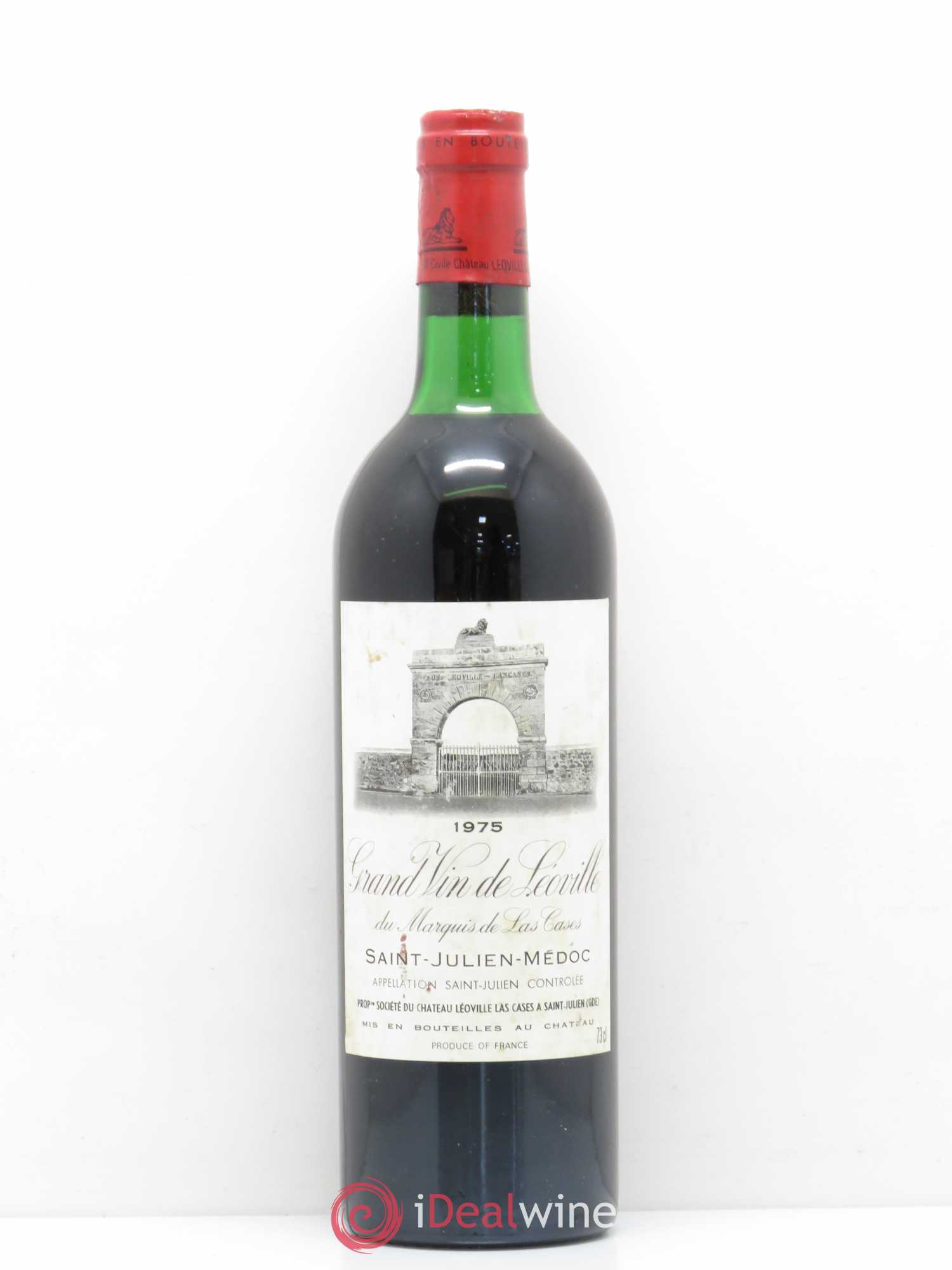 Château Léoville Las Cases 2ème Grand Cru Classé 1975 - Lot de 1 bouteille - 0