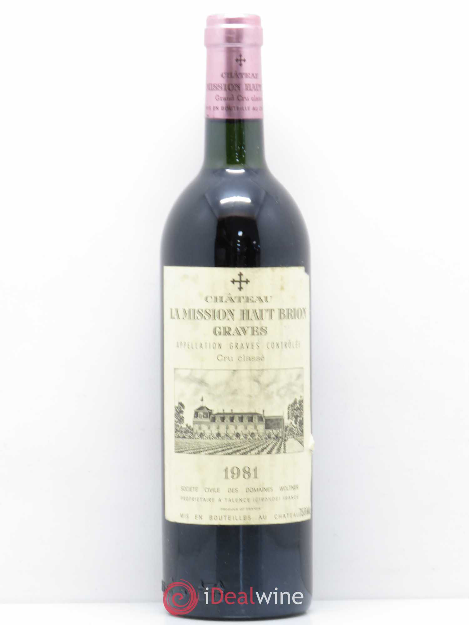 Château la Mission Haut-Brion Cru Classé de Graves 1981 - Lot de 1 bouteille - 0