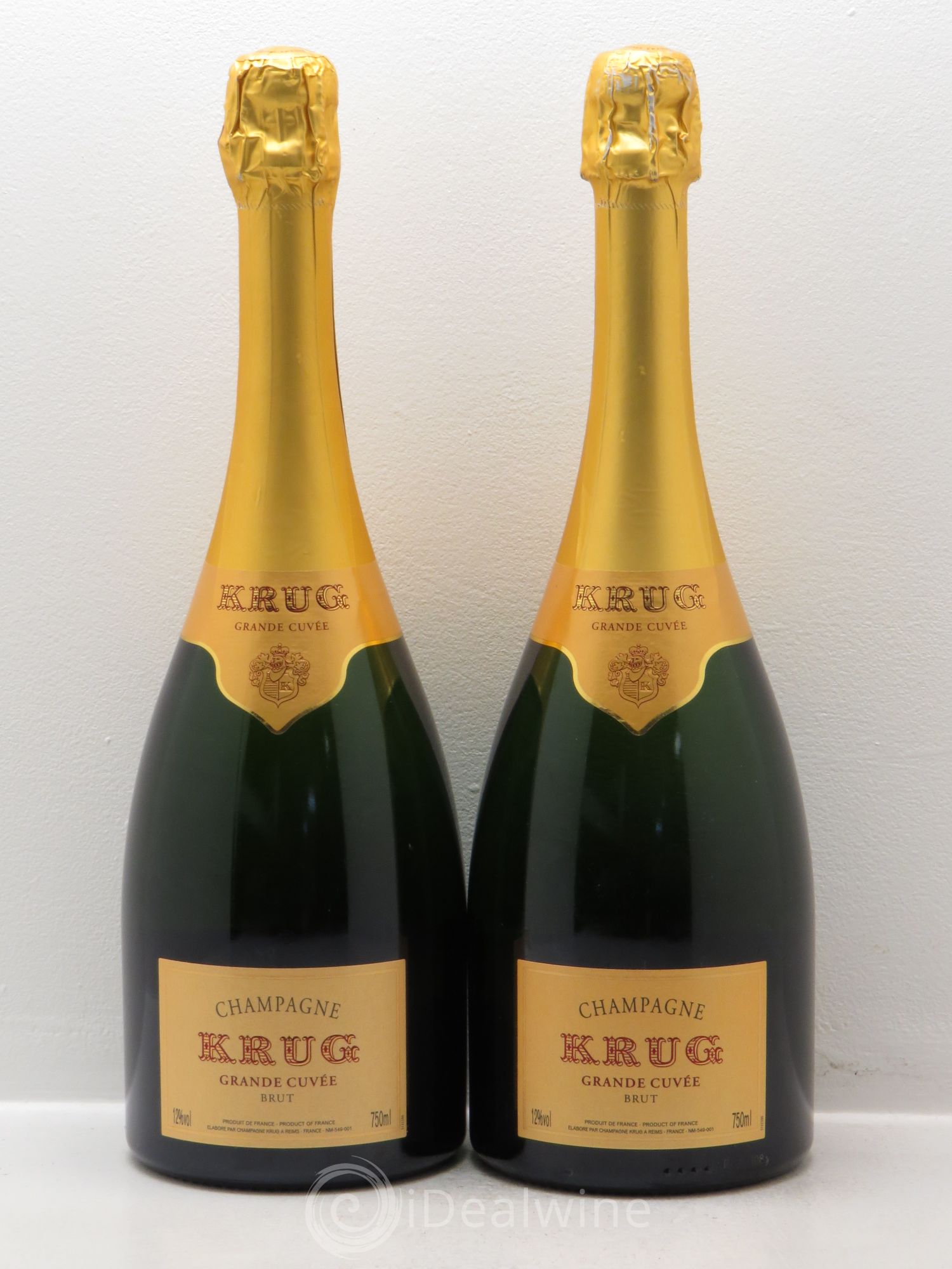 Grande Cuvée Brut Krug - Lot de 2 bouteilles - 0