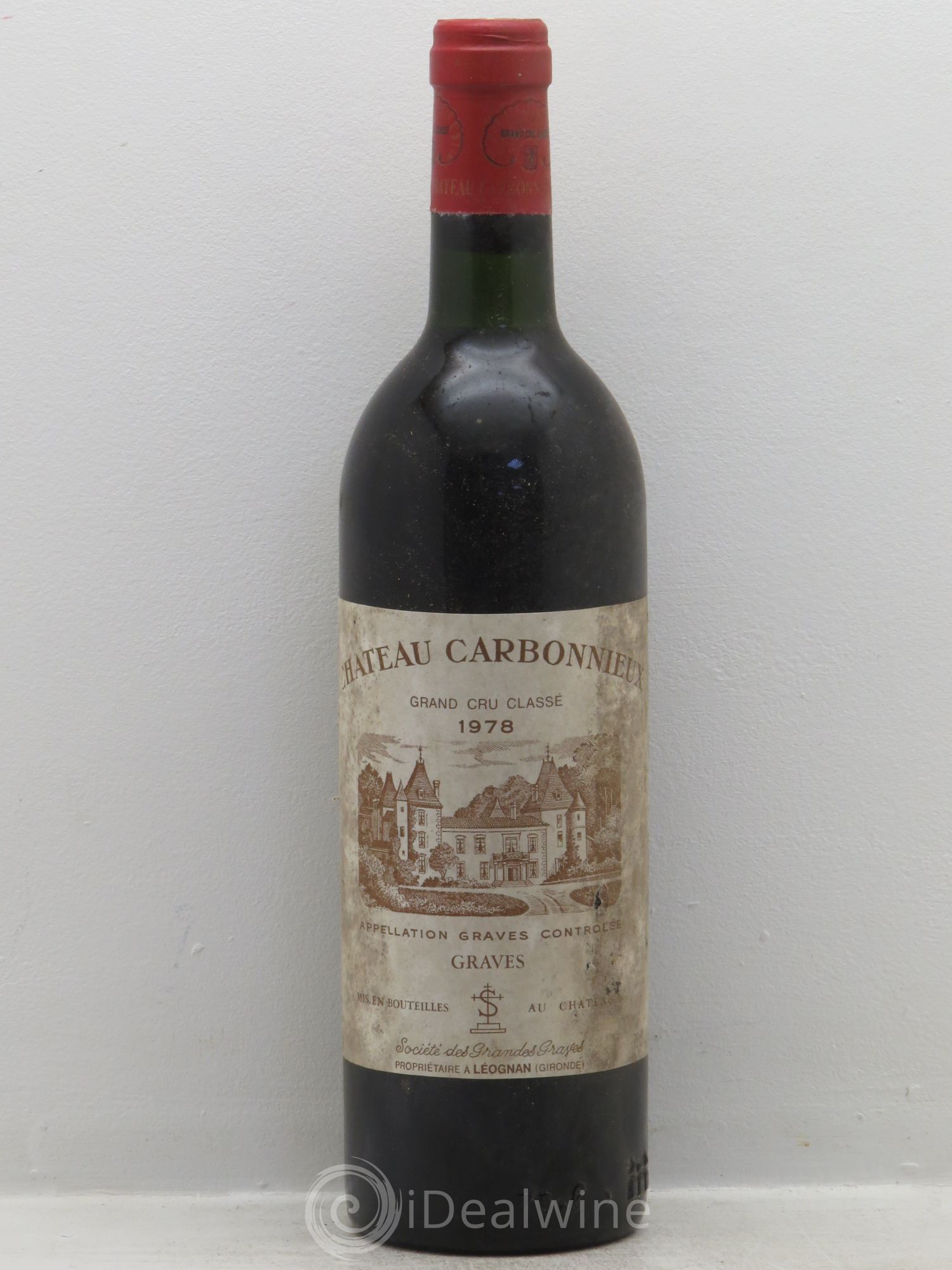 Château Carbonnieux Cru Classé de Graves 1978 - Lot de 1 bouteille - 0