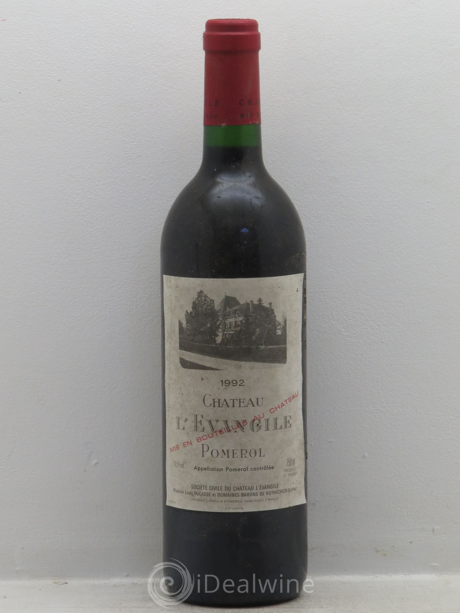 Château l' Évangile 1992 - Lot de 1 bouteille - 0