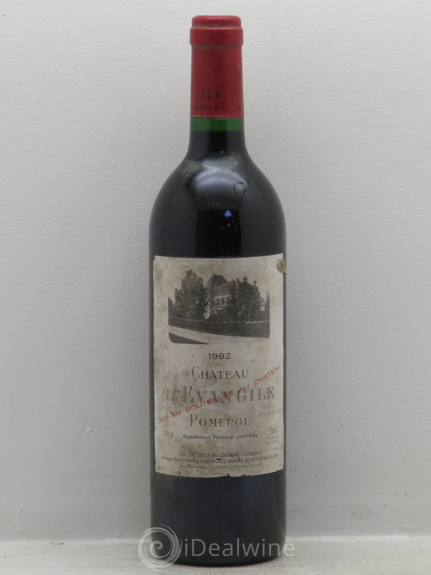 Château l' Évangile 1992 - Lot de 1 bouteille - 0