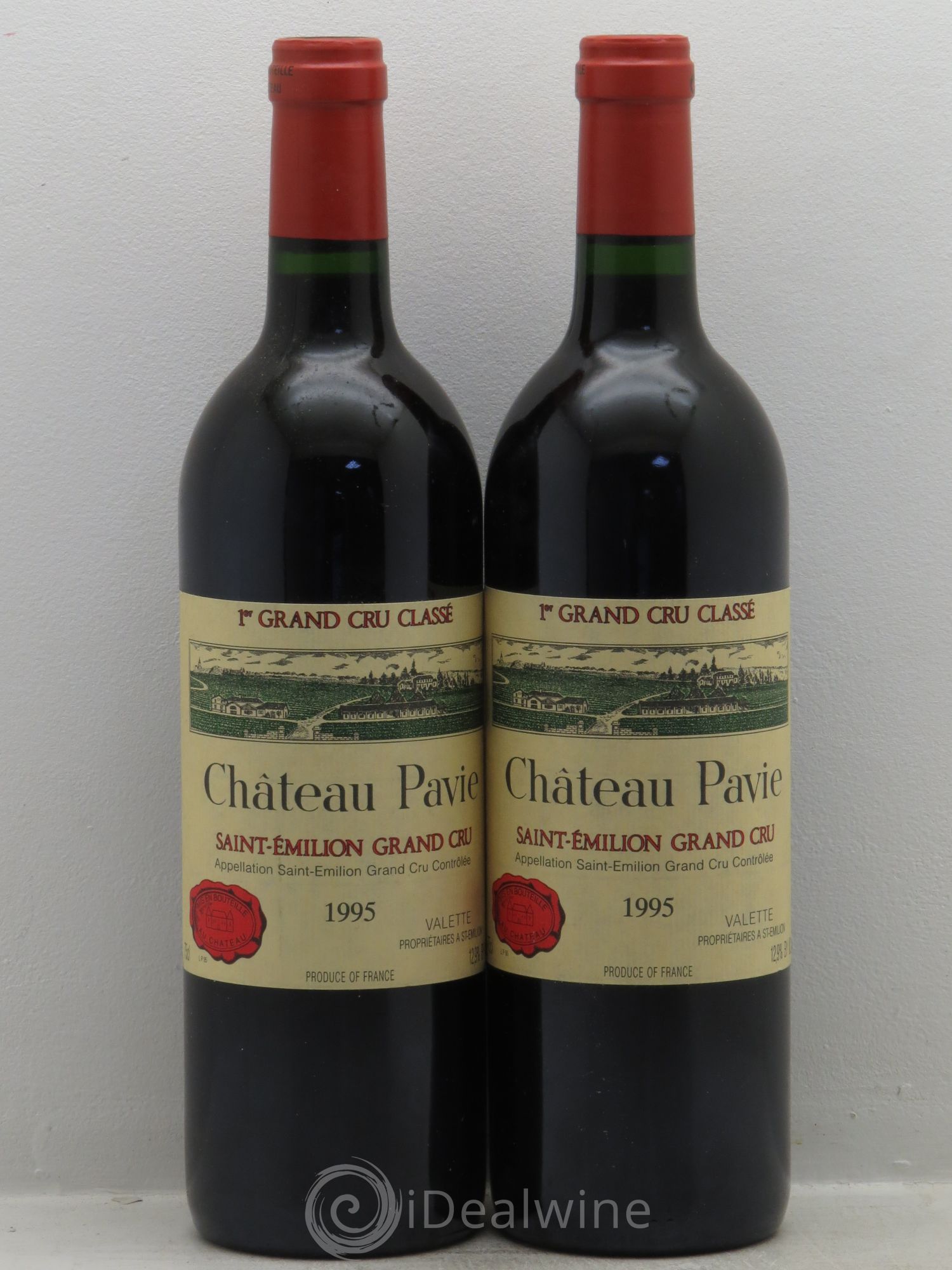 Château Pavie 1er Grand Cru Classé A 1995 - Lot de 2 bouteilles - 0
