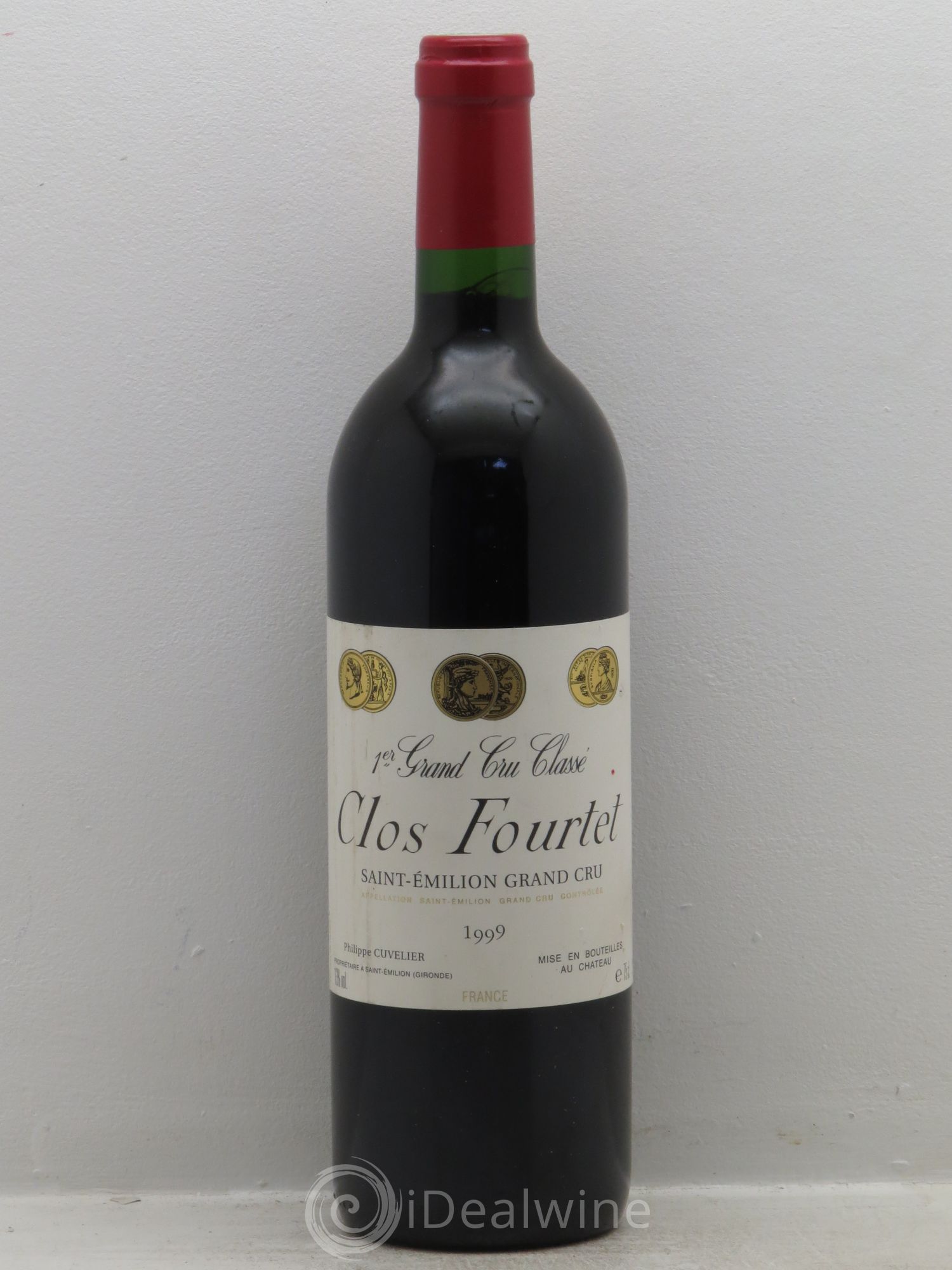 Clos Fourtet 1er Grand Cru Classé B 1999 - Lot de 1 bouteille - 0