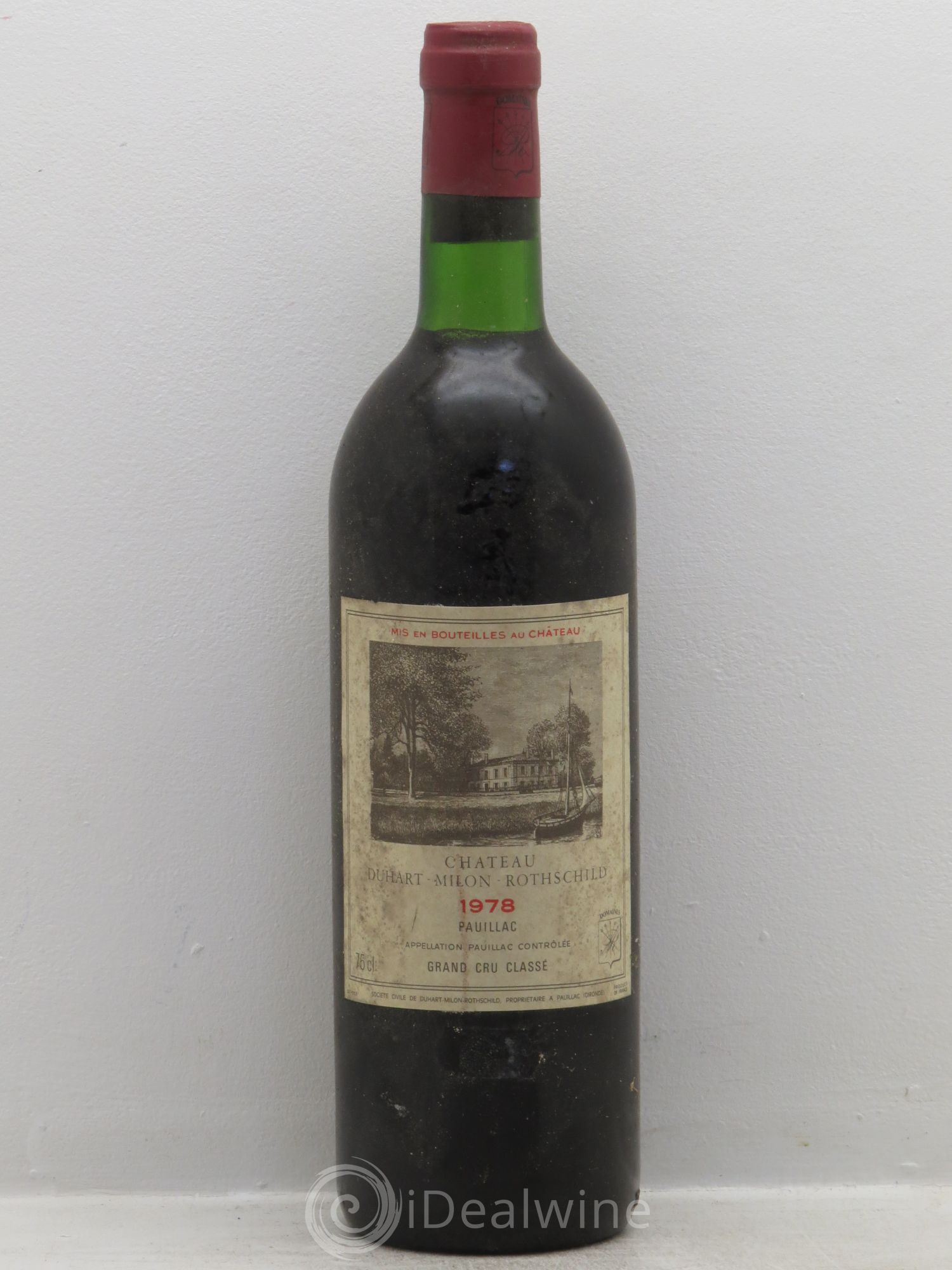 Château Duhart-Milon 4ème Grand Cru Classé 1978 - Lot de 1 bouteille - 0