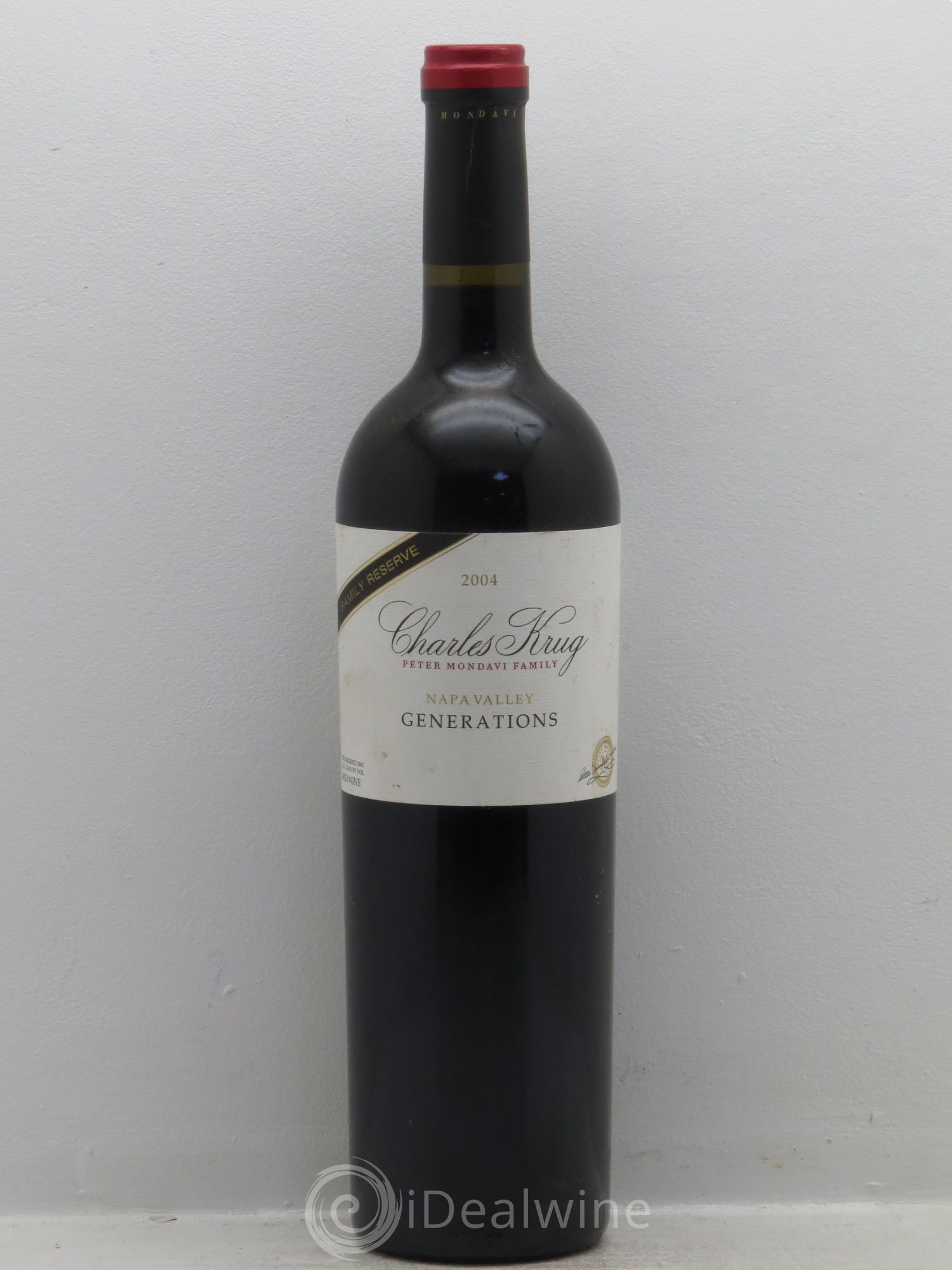USA Charles Krug Nappa Valley "Family Reserve" 2004 - Posten von 1 Flasche - 0