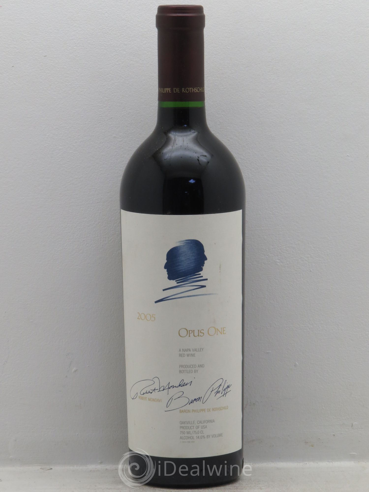 Napa Valley Opus One Robert Mondavi 2005 - Lot de 1 bouteille - 0
