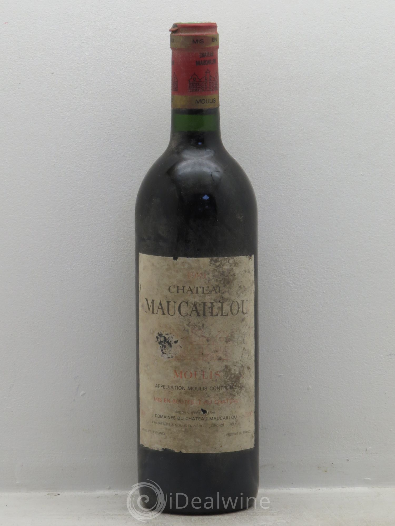 Château Maucaillou 1989 - Lot de 1 bouteille - 0