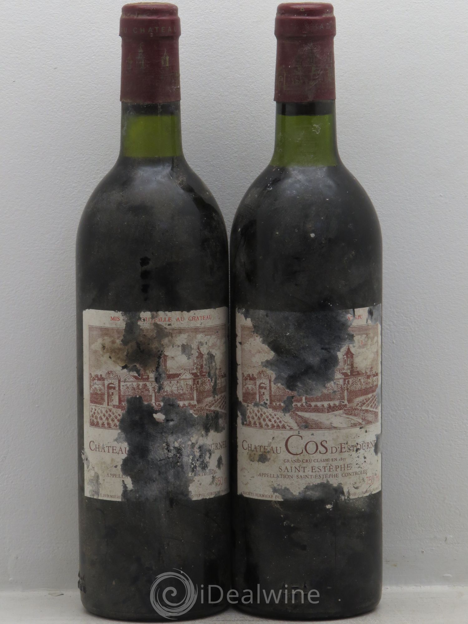 Cos d'Estournel 2ème Grand Cru Classé 1981 - Lot de 2 bouteilles - 0