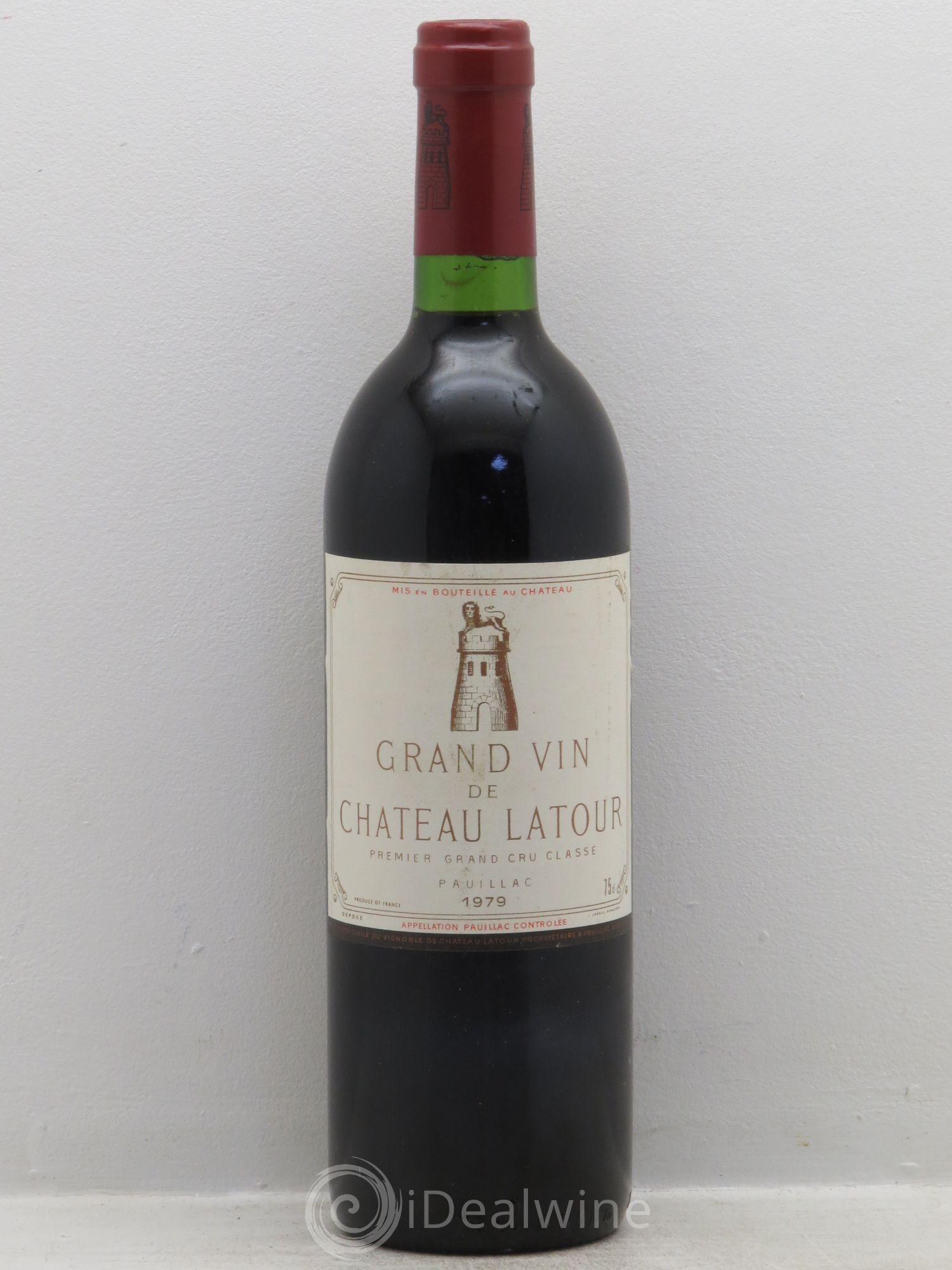 Château Latour 1er Grand Cru Classé 1979 - Lot de 1 bouteille - 0