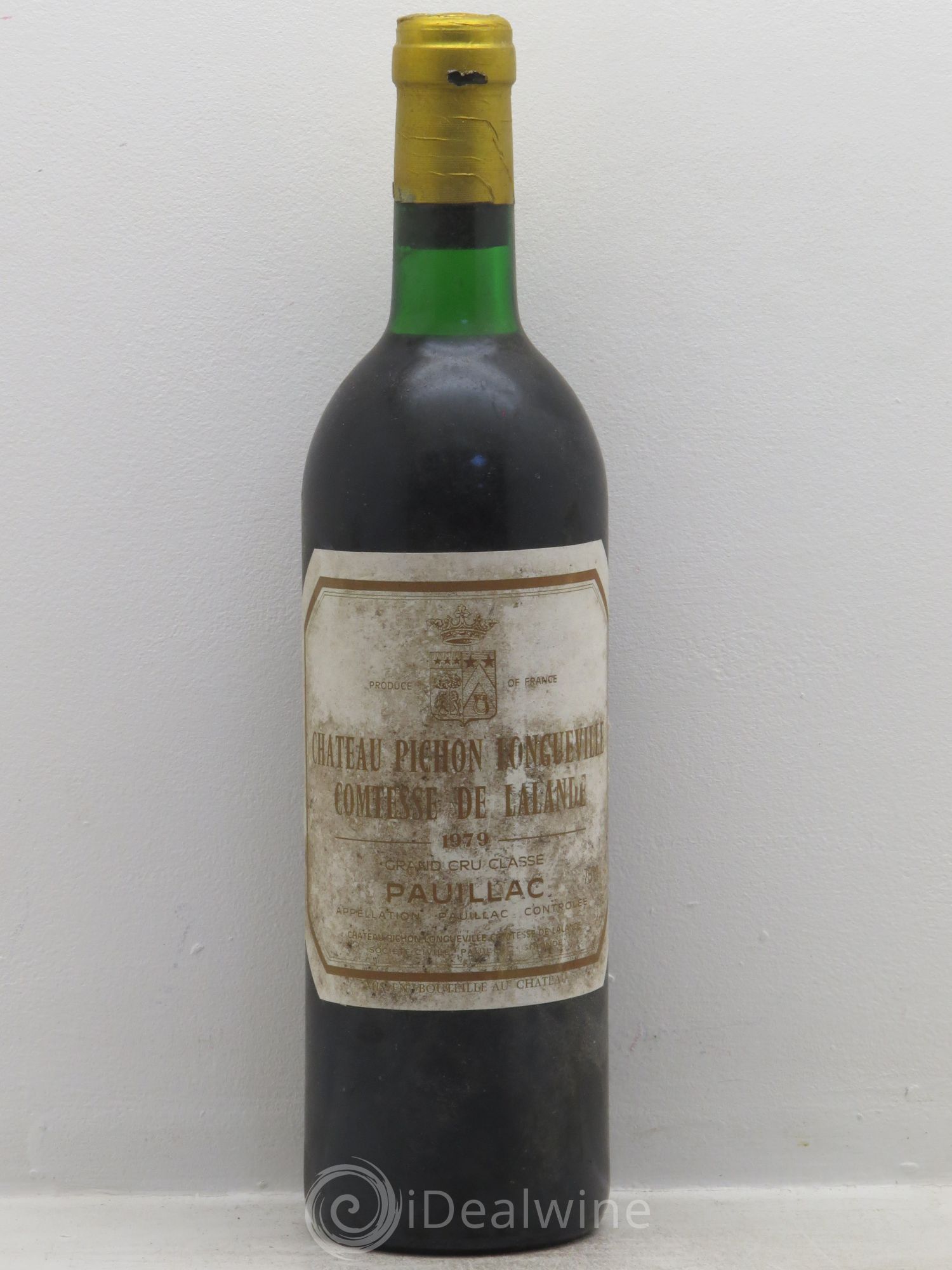 Château Pichon Longueville Comtesse de Lalande 2ème Grand Cru Classé 1979 - Lot de 1 bouteille - 0
