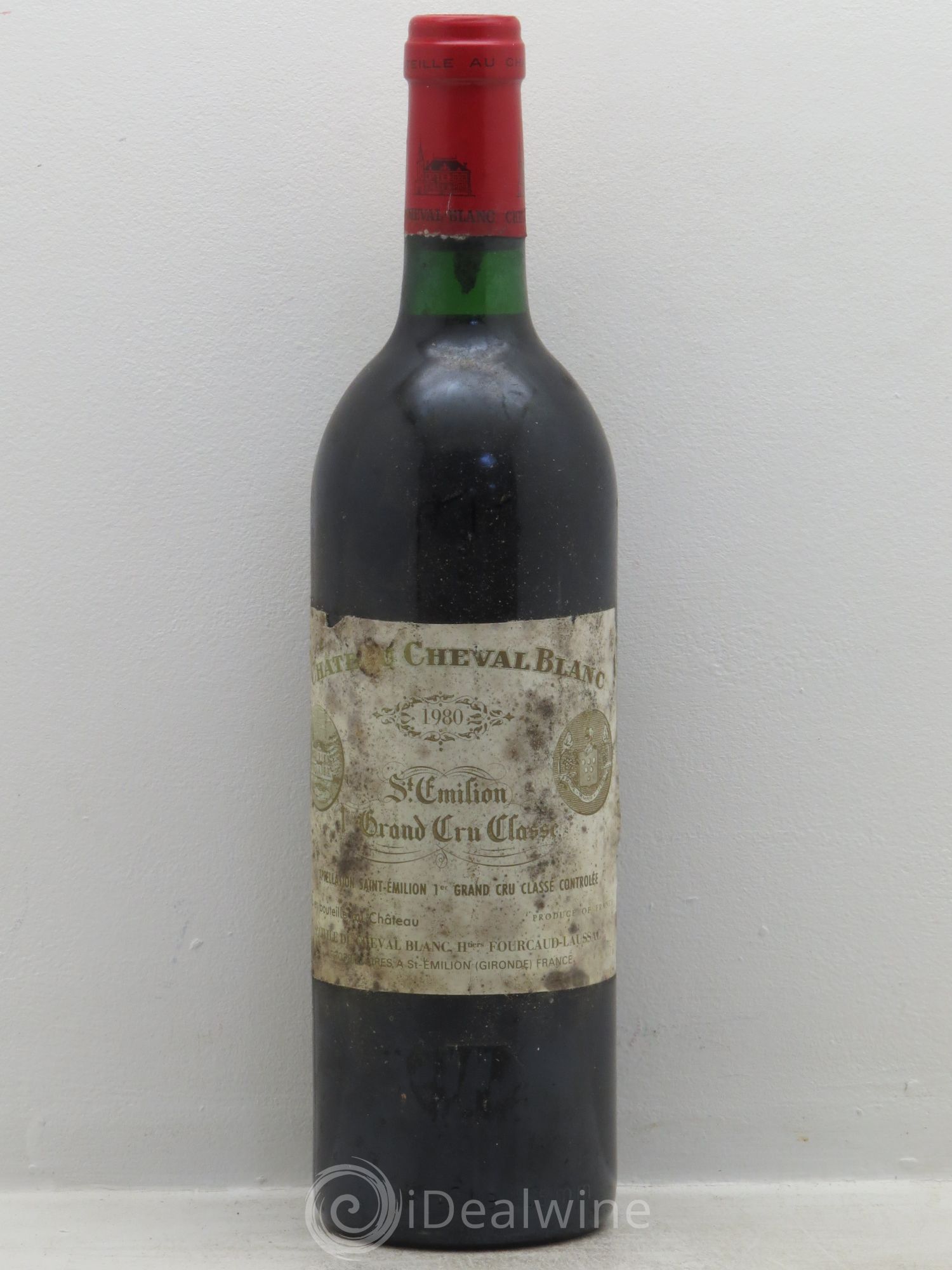 Château Cheval Blanc 1er Grand Cru Classé A 1980 - Lot de 1 bouteille - 0