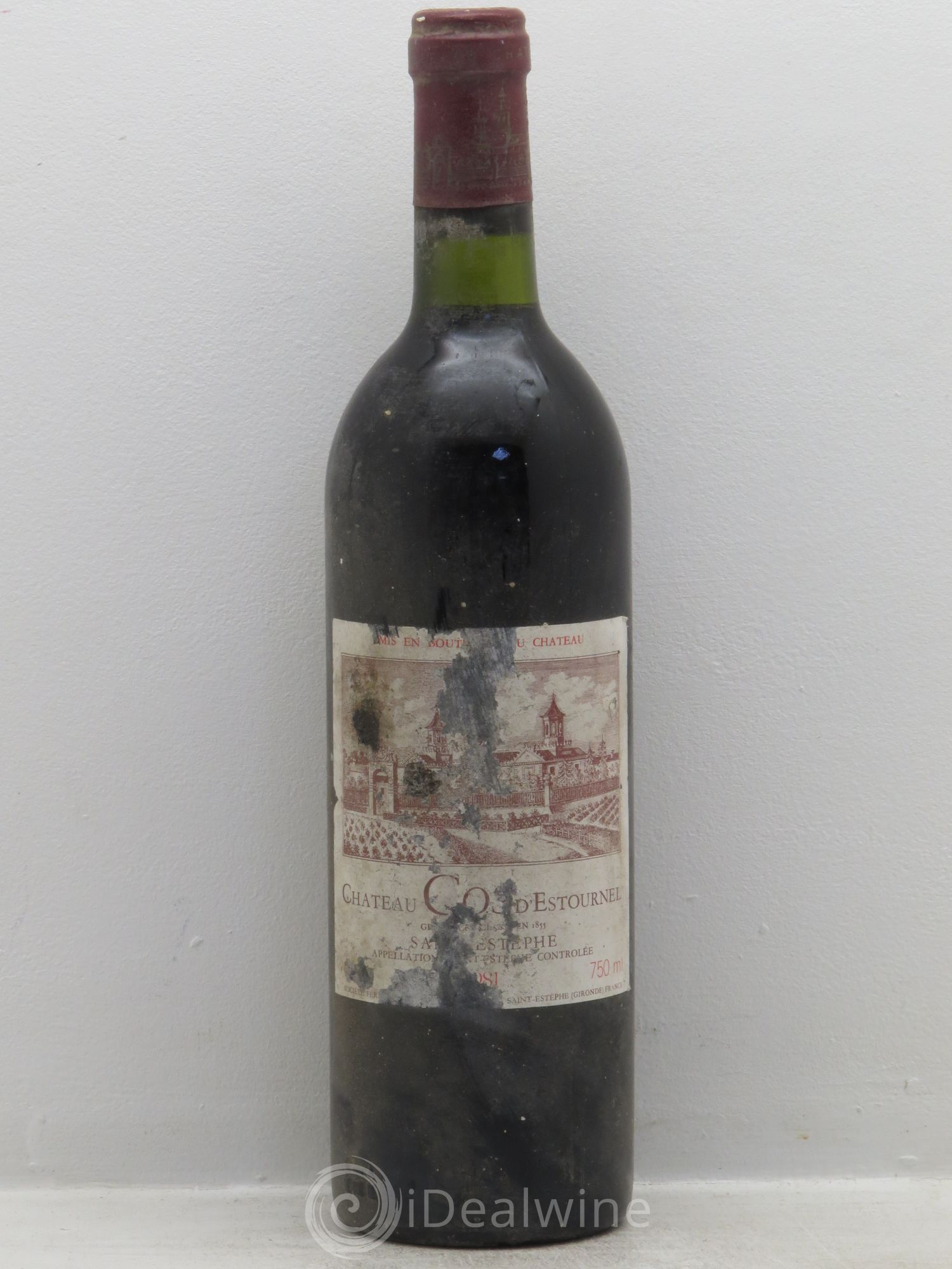 Cos d'Estournel 2ème Grand Cru Classé 1981 - Lot de 1 bouteille - 0